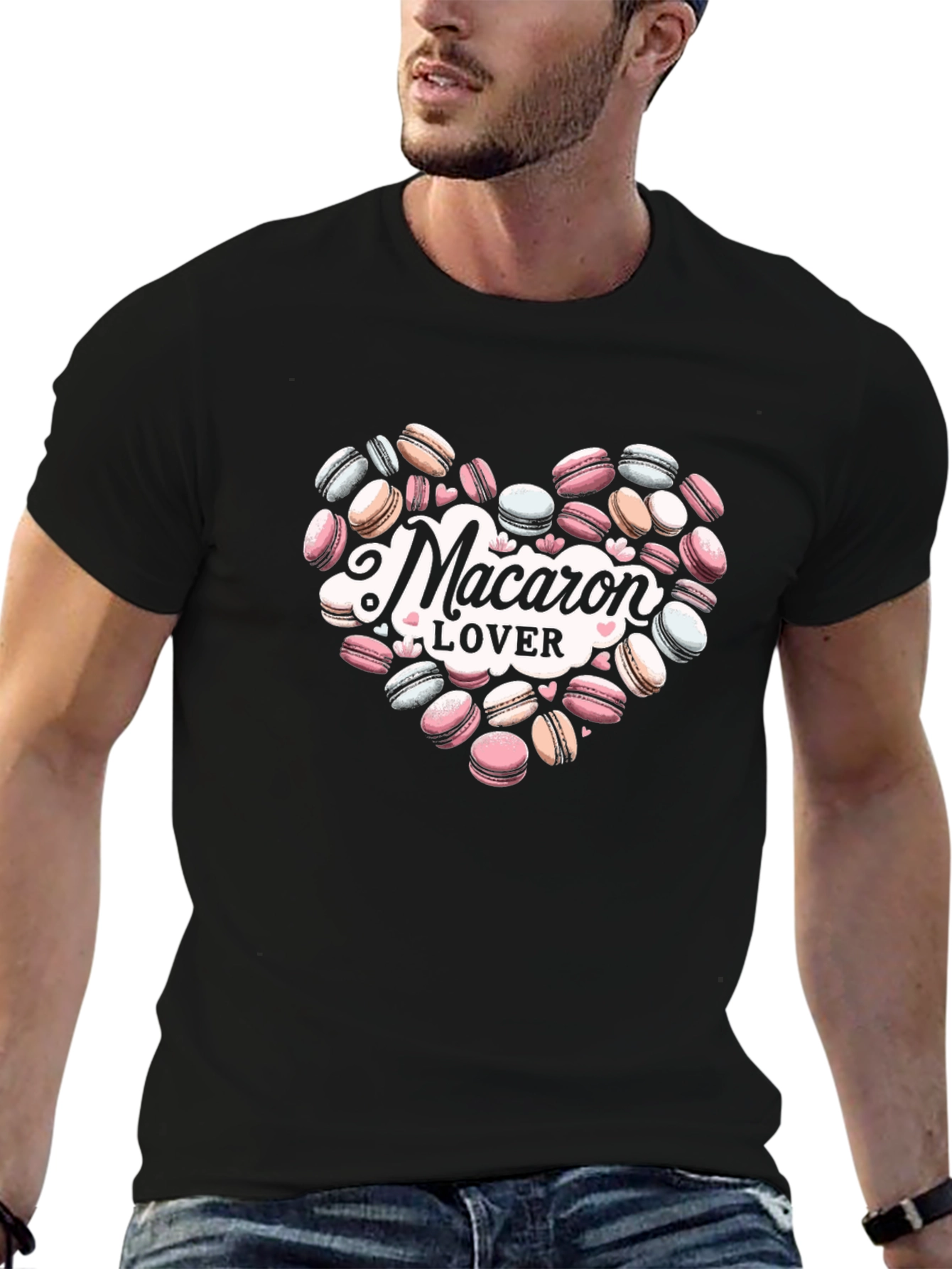 Macaron Lover Graphic T-Shirt