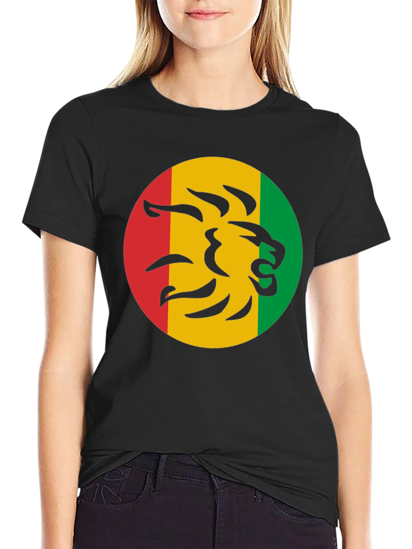 Rasta Lion Head T-Shirt