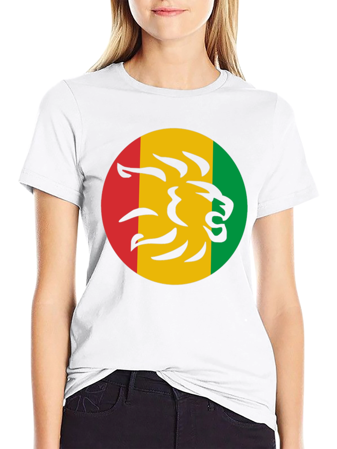 Rasta Lion Head T-Shirt