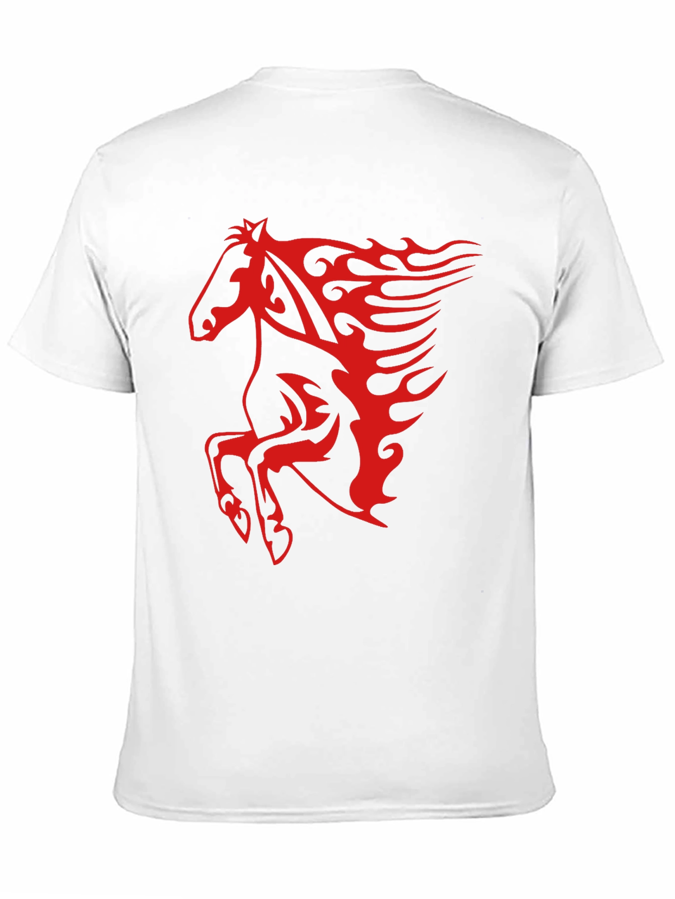 Bold Horse Graphic Tee - Black