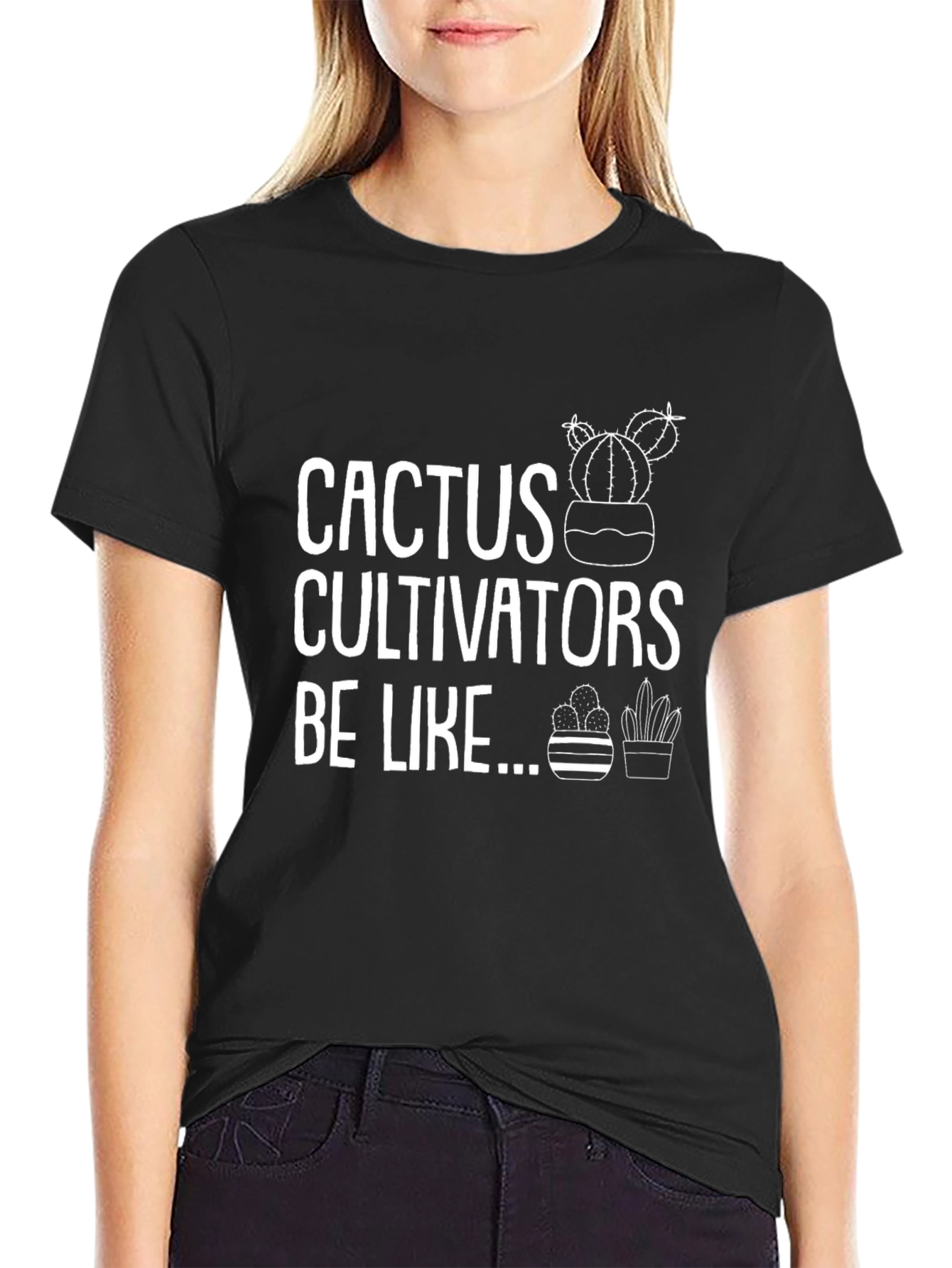 Cactus Cultivators T-Shirt - Novelty Gardening Tee