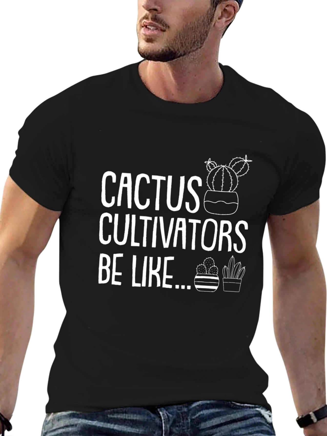 Cactus Cultivators T-Shirt - Novelty Gardening Tee