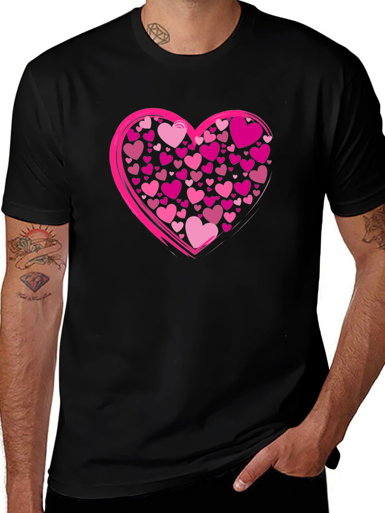 Heart Valentines Day Tee