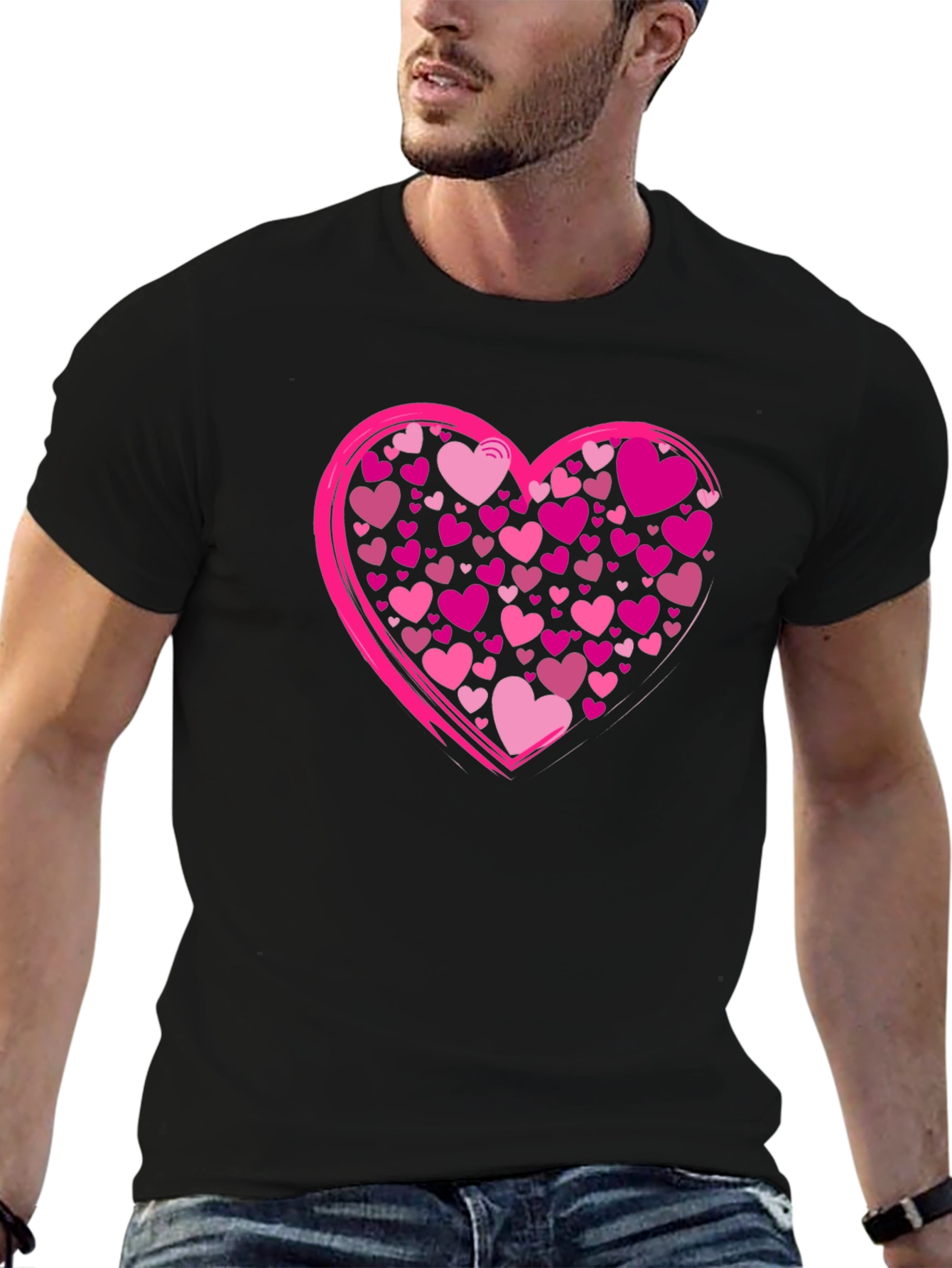 Heart Valentines Day Tee