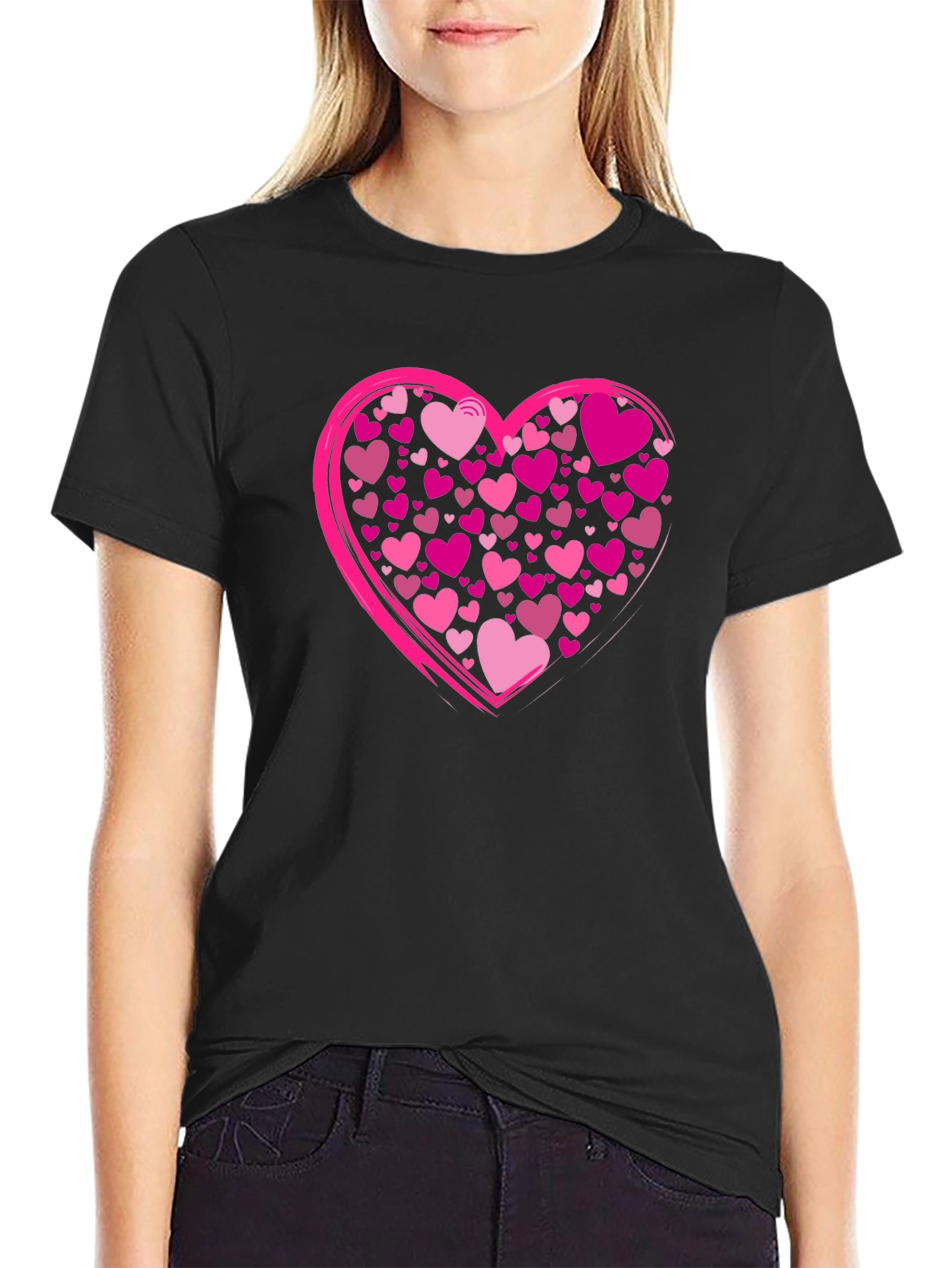 Heart Valentines Day Tee