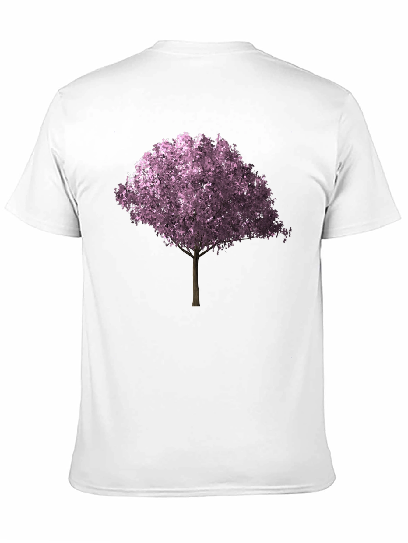 Cherry Blossom Tree Graphic Tee - Black