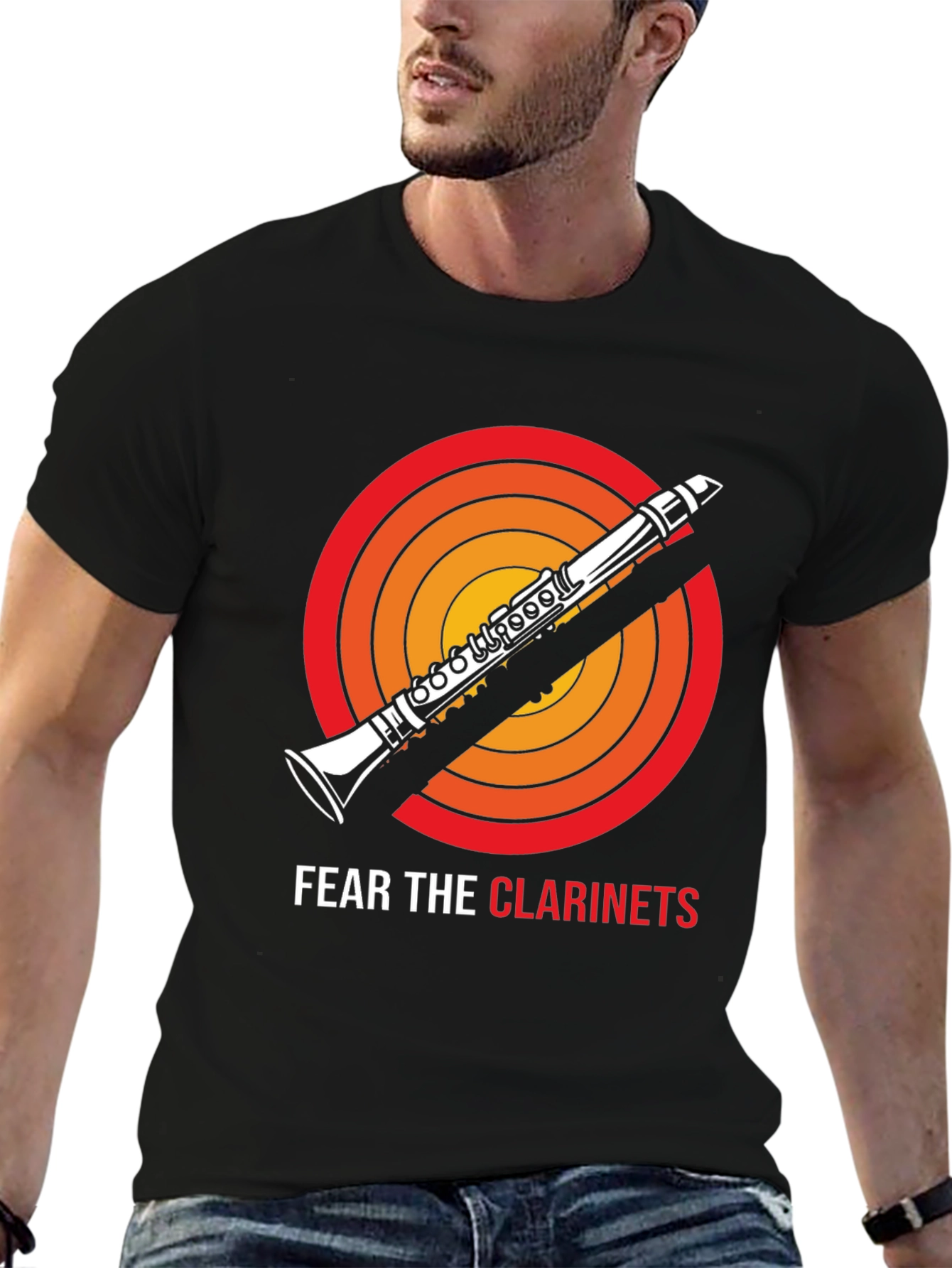 Fear the Clarinets T-Shirt - Funny Musician Tee