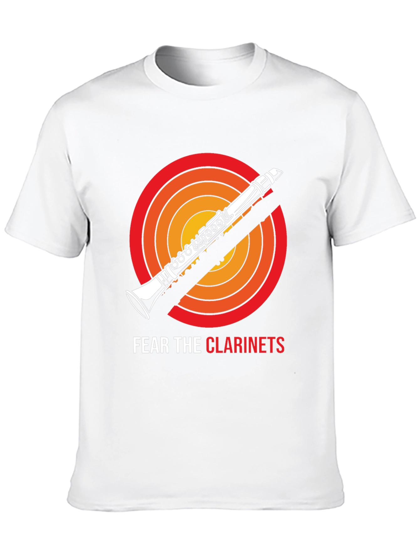 Fear the Clarinets T-Shirt - Funny Musician Tee