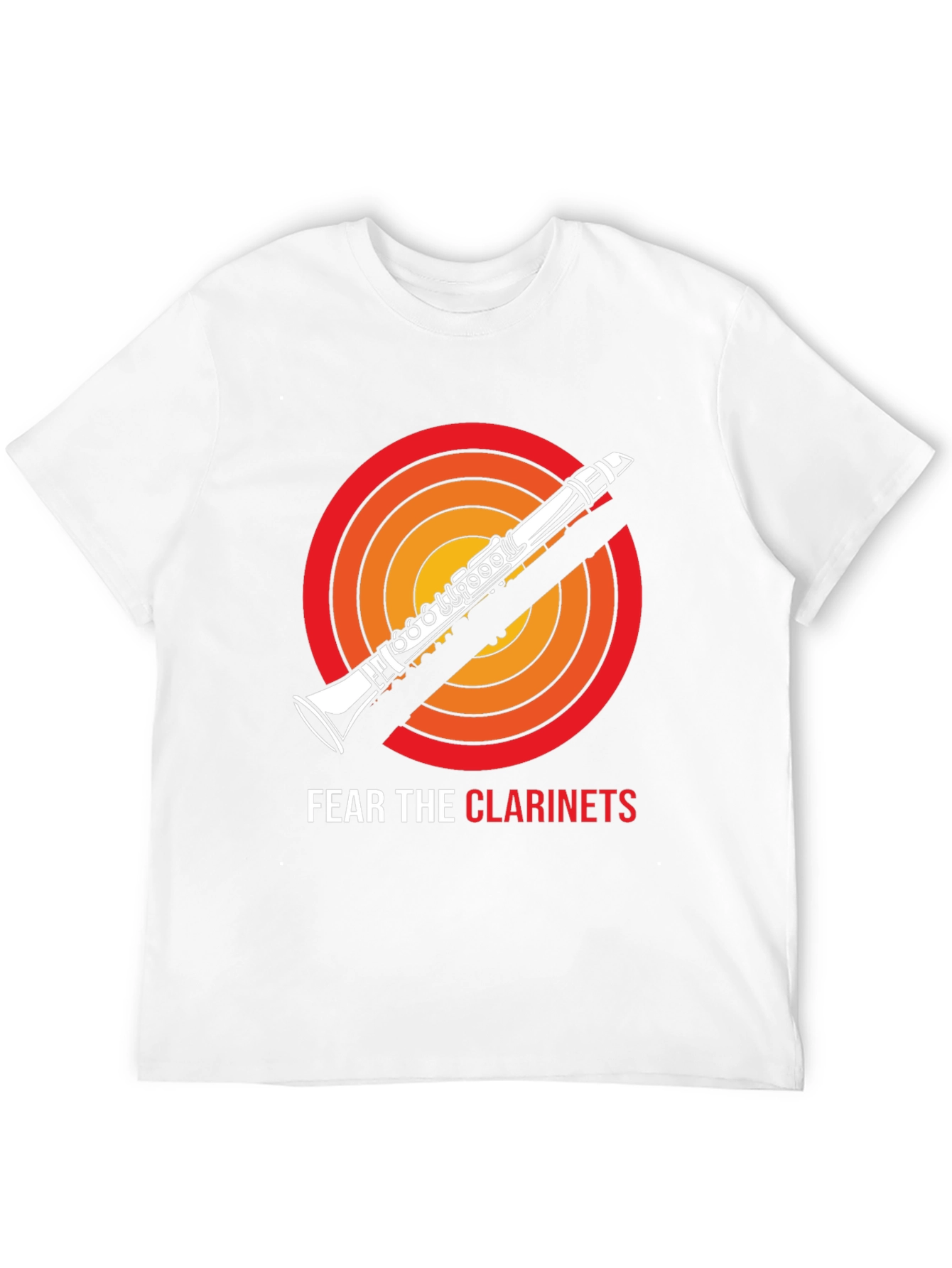 Fear the Clarinets T-Shirt - Funny Musician Tee