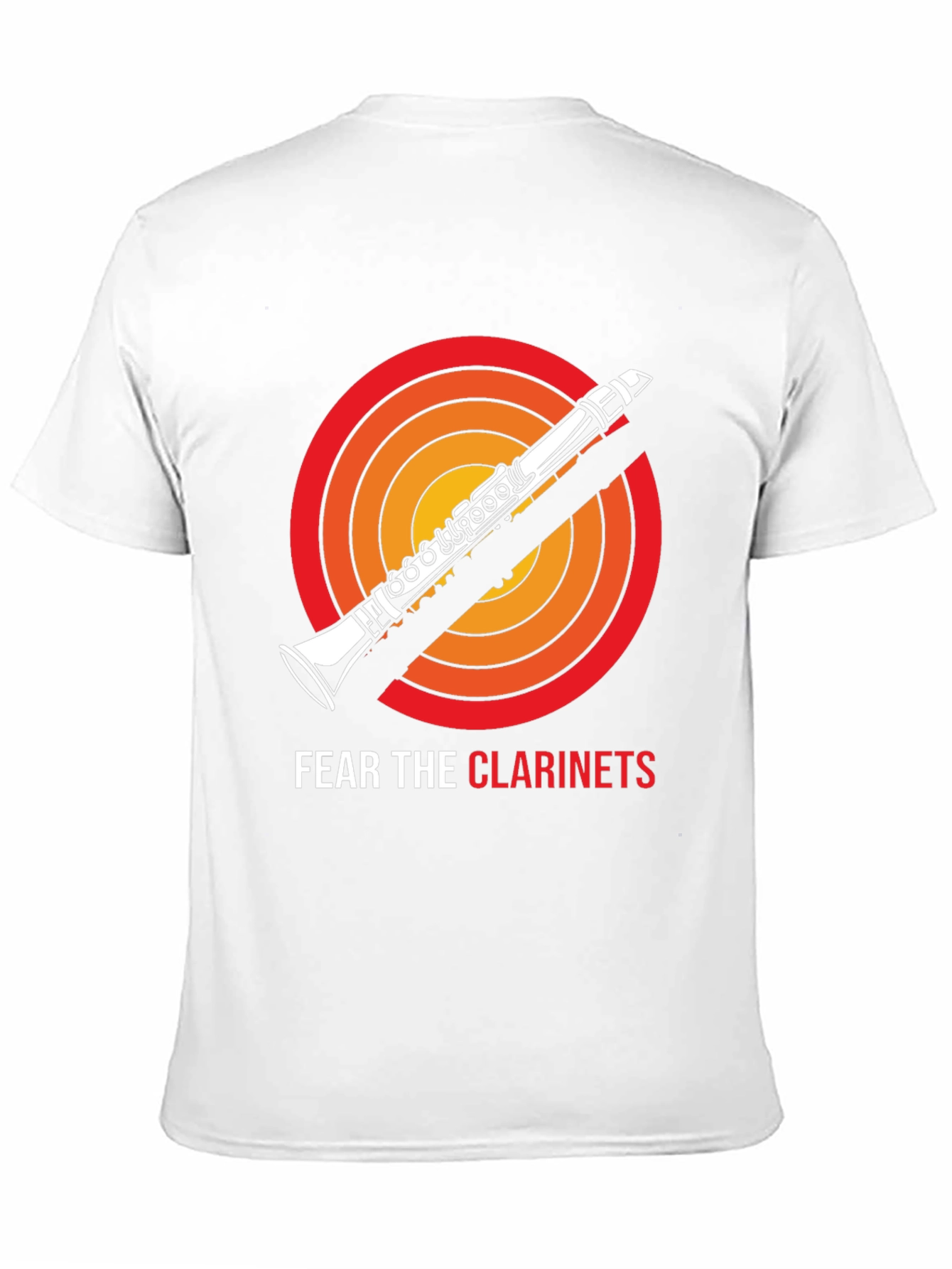 Fear the Clarinets T-Shirt - Funny Musician Tee