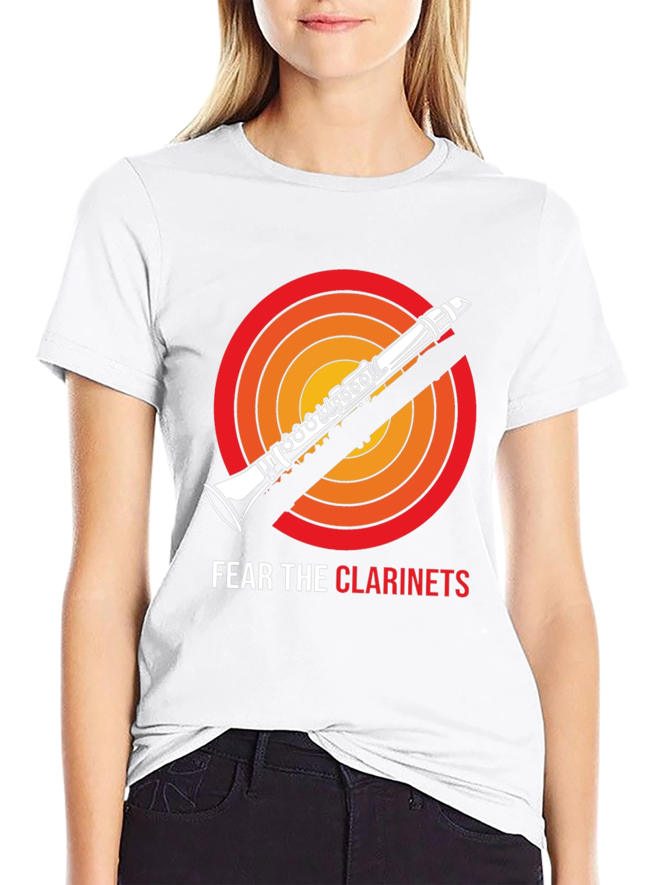 Fear the Clarinets T-Shirt - Funny Musician Tee