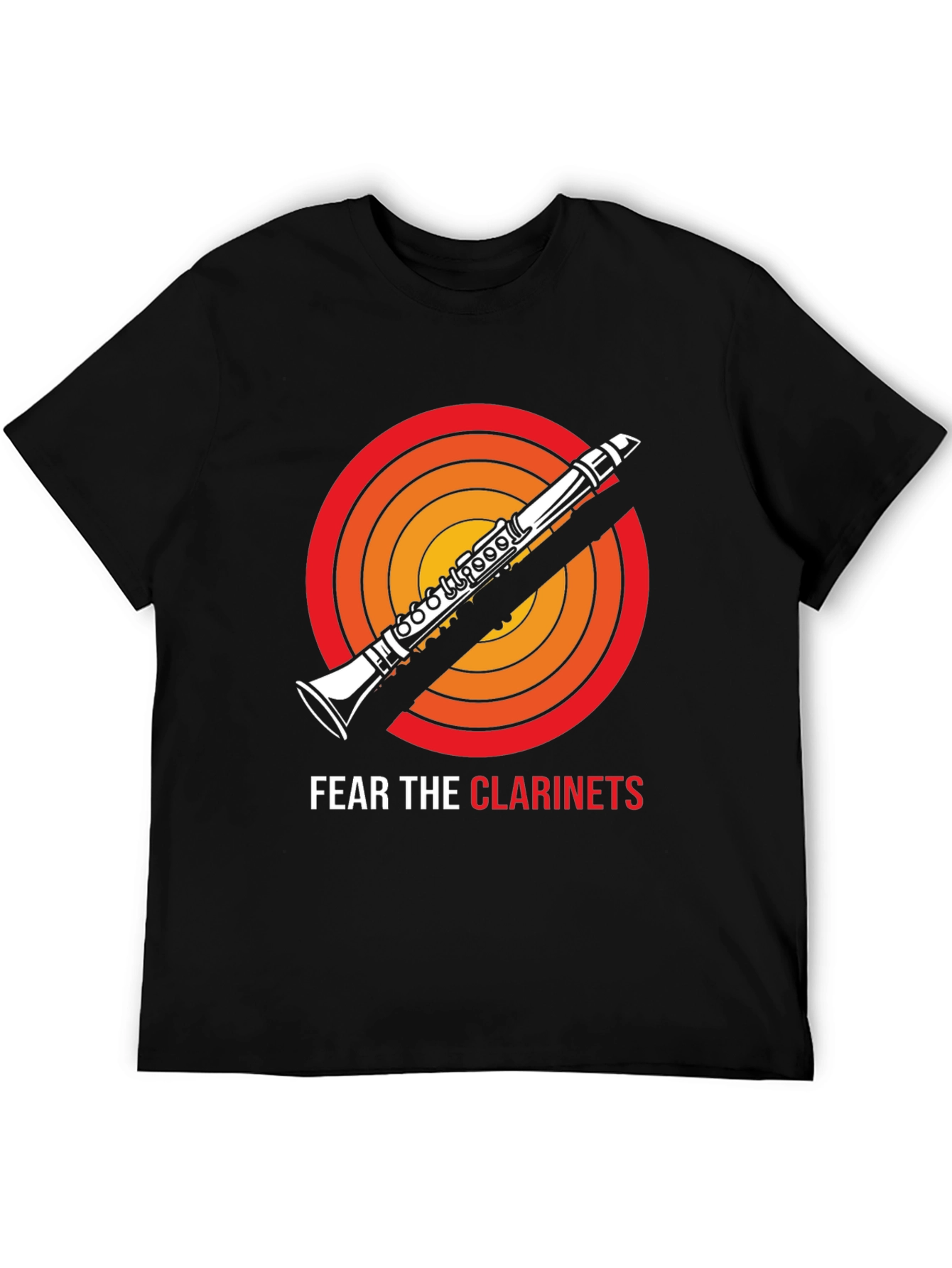 Fear the Clarinets T-Shirt - Funny Musician Tee