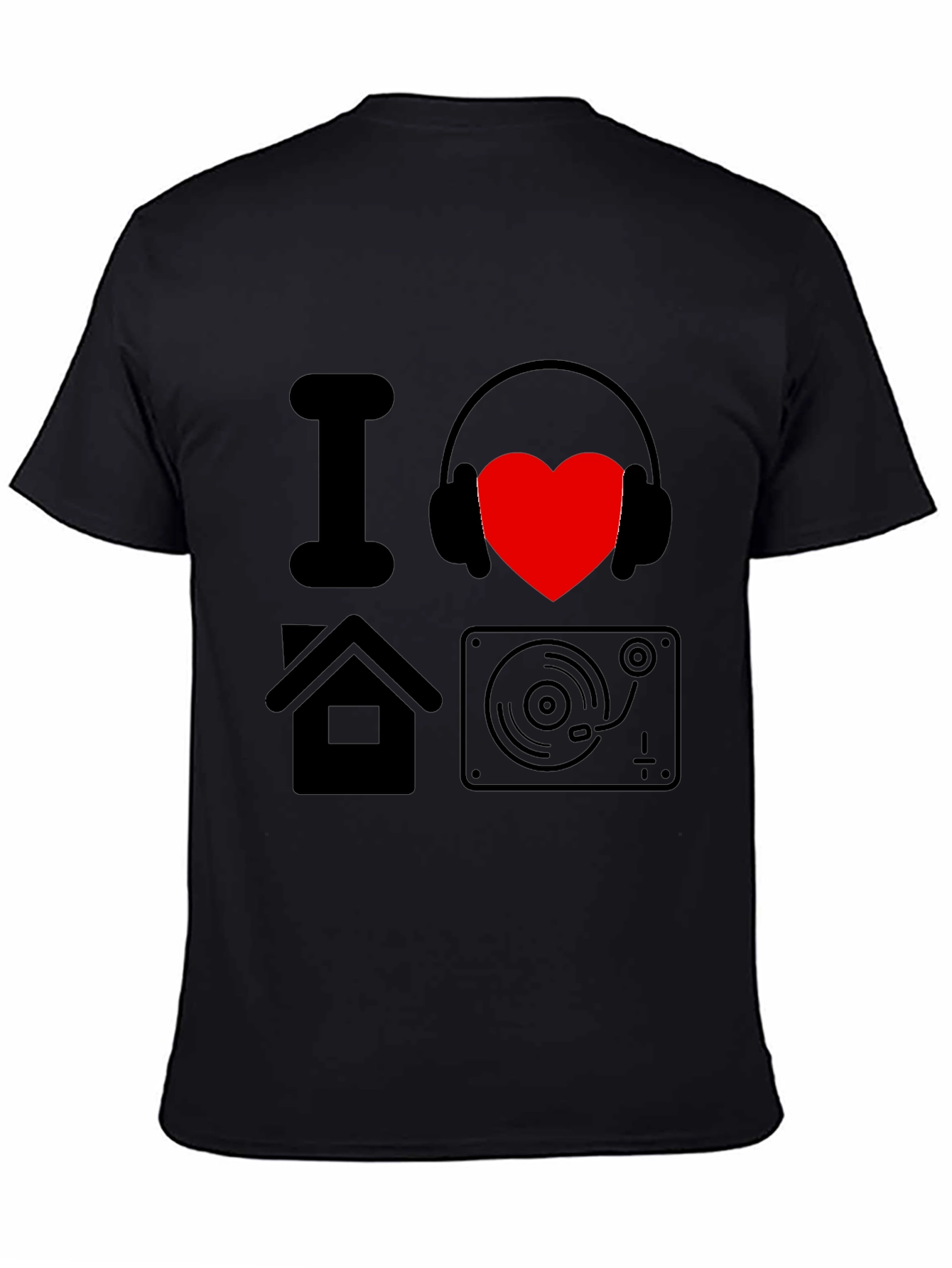 I Love House Music DJ T-Shirt