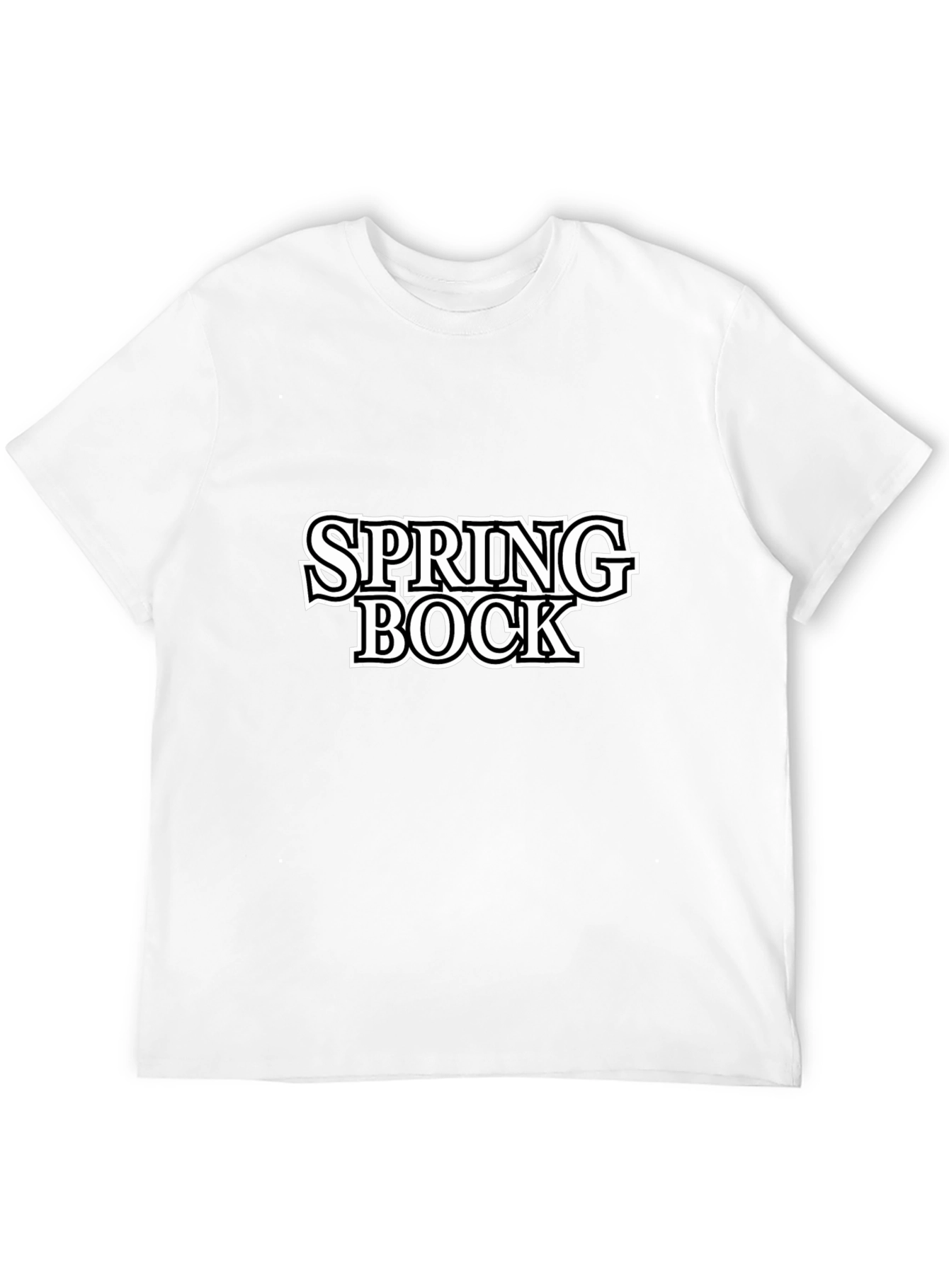 Spring Bock Graphic Black T-Shirt