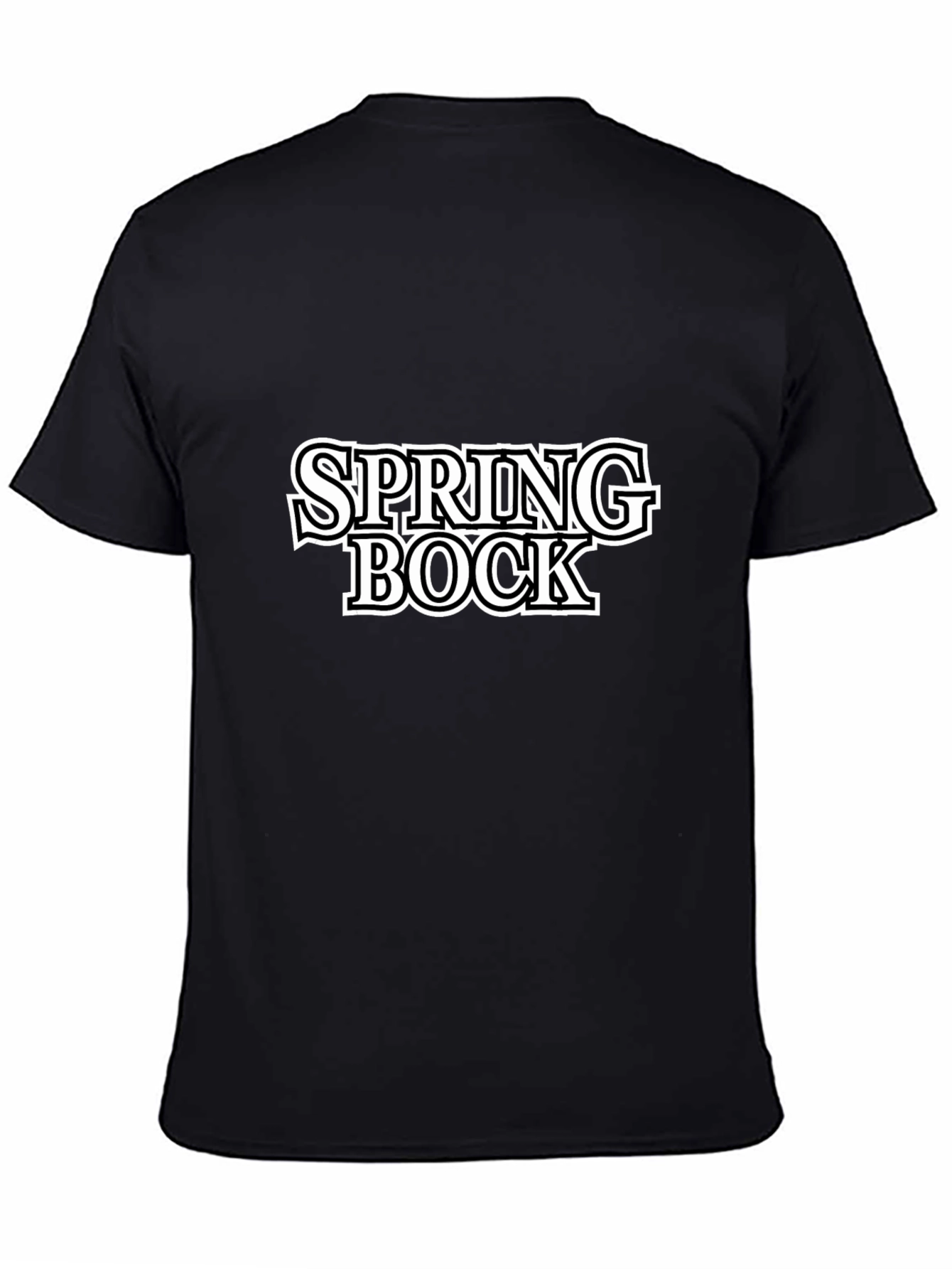 Spring Bock Graphic Black T-Shirt
