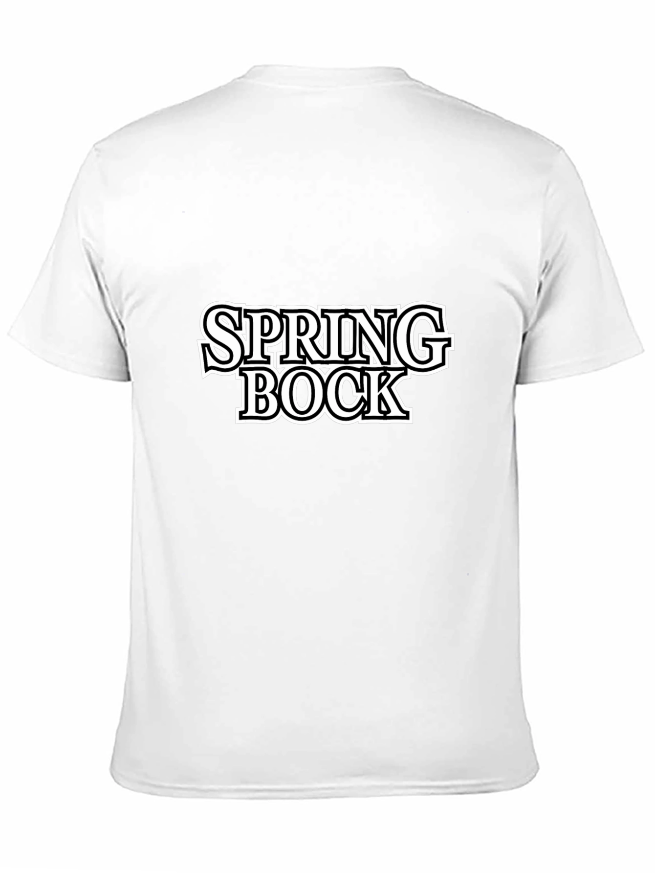 Spring Bock Graphic Black T-Shirt