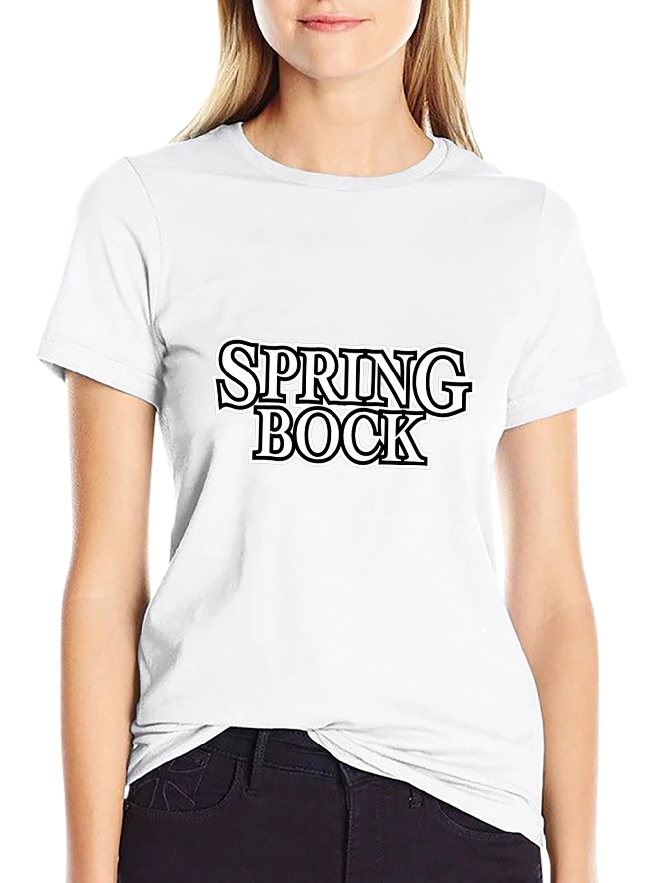 Spring Bock Graphic Black T-Shirt