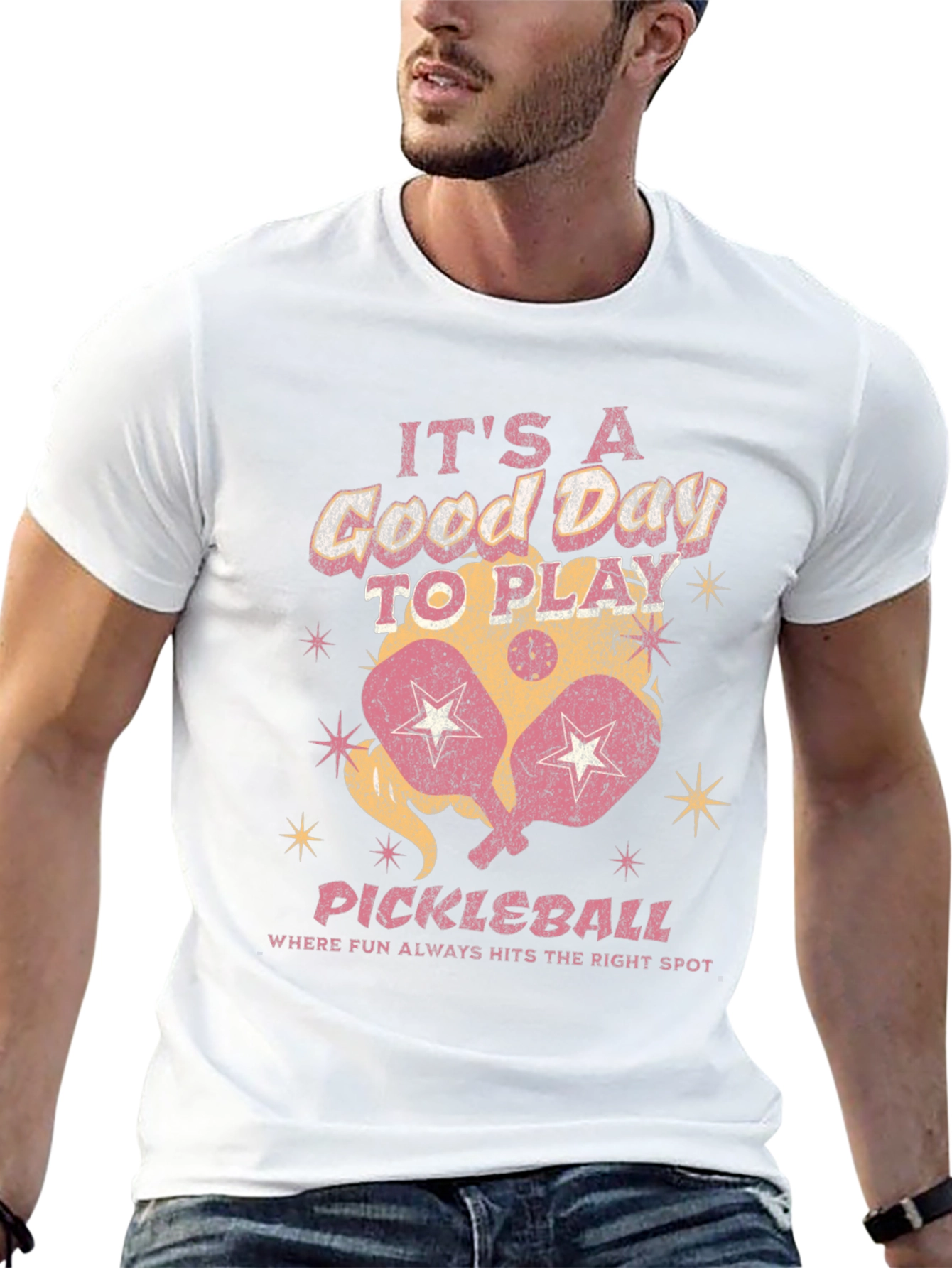 Pickleball Good Day Play Graphic Tee