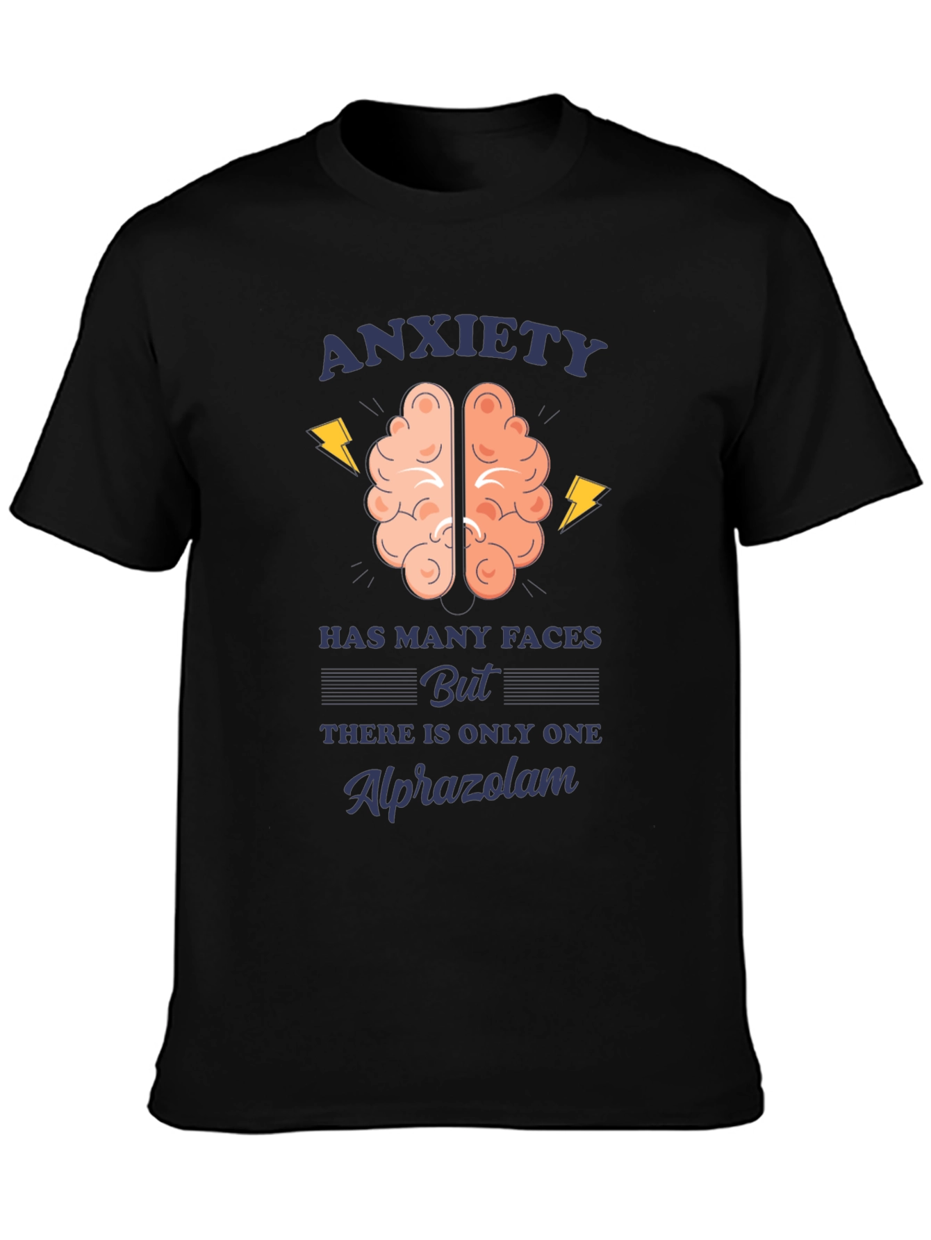 Anxiety Alprazolam Graphic T-Shirt