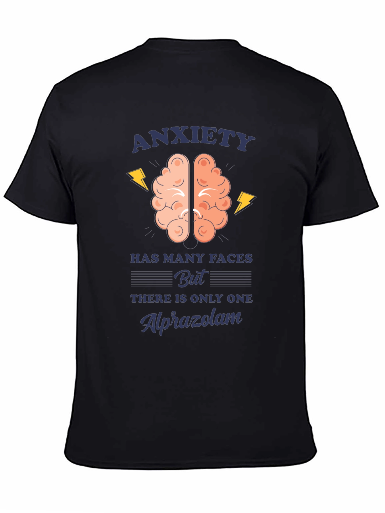 Anxiety Alprazolam Graphic T-Shirt