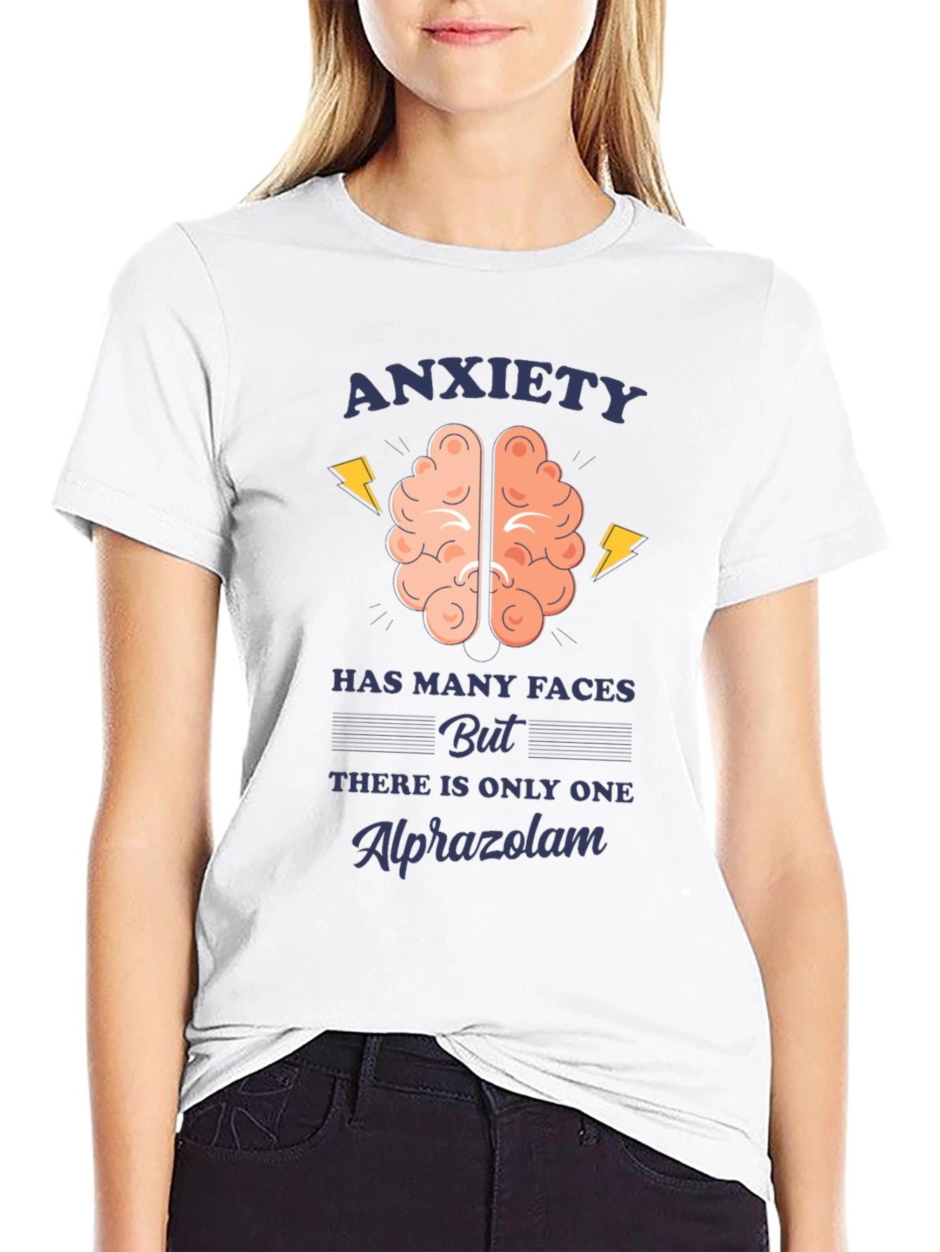Anxiety Alprazolam Graphic T-Shirt