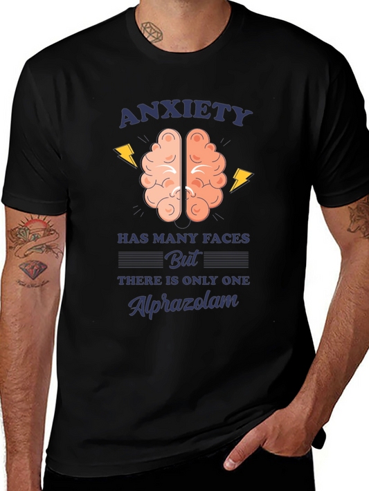 Anxiety Alprazolam Graphic T-Shirt