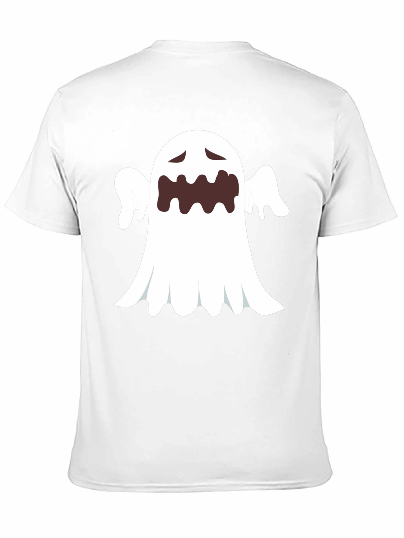 Ghost Graphic Black T-Shirt - Halloween Costume