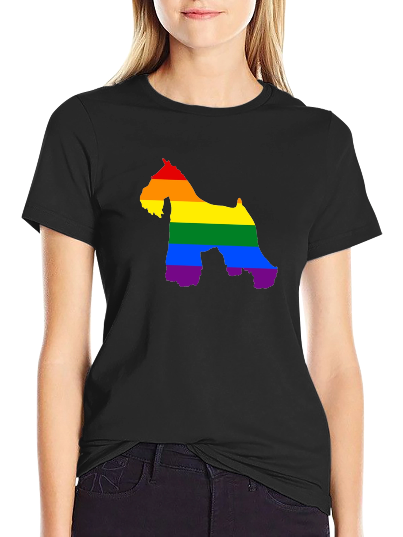 Pride Schnauzer Graphic Tee