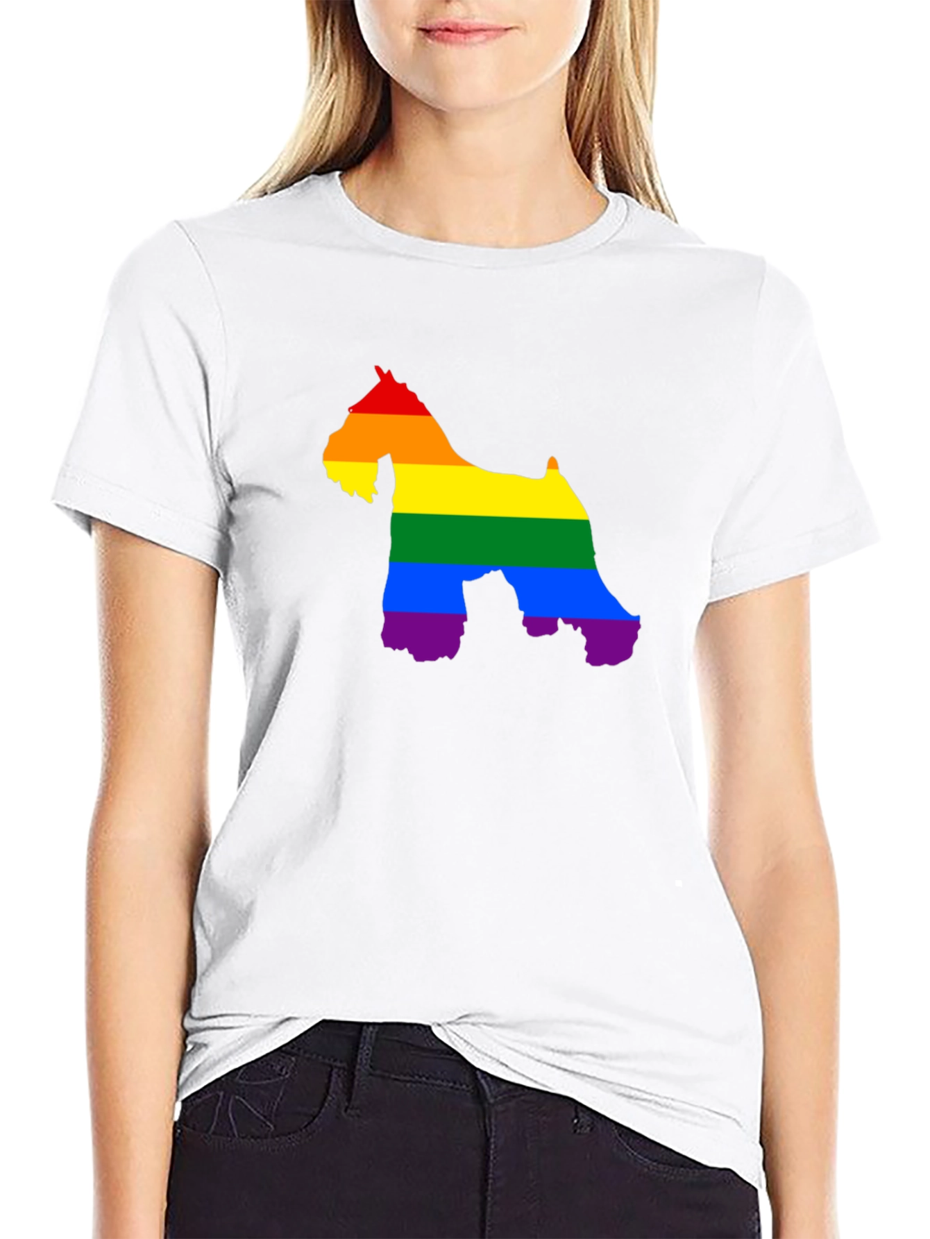 Pride Schnauzer Graphic Tee
