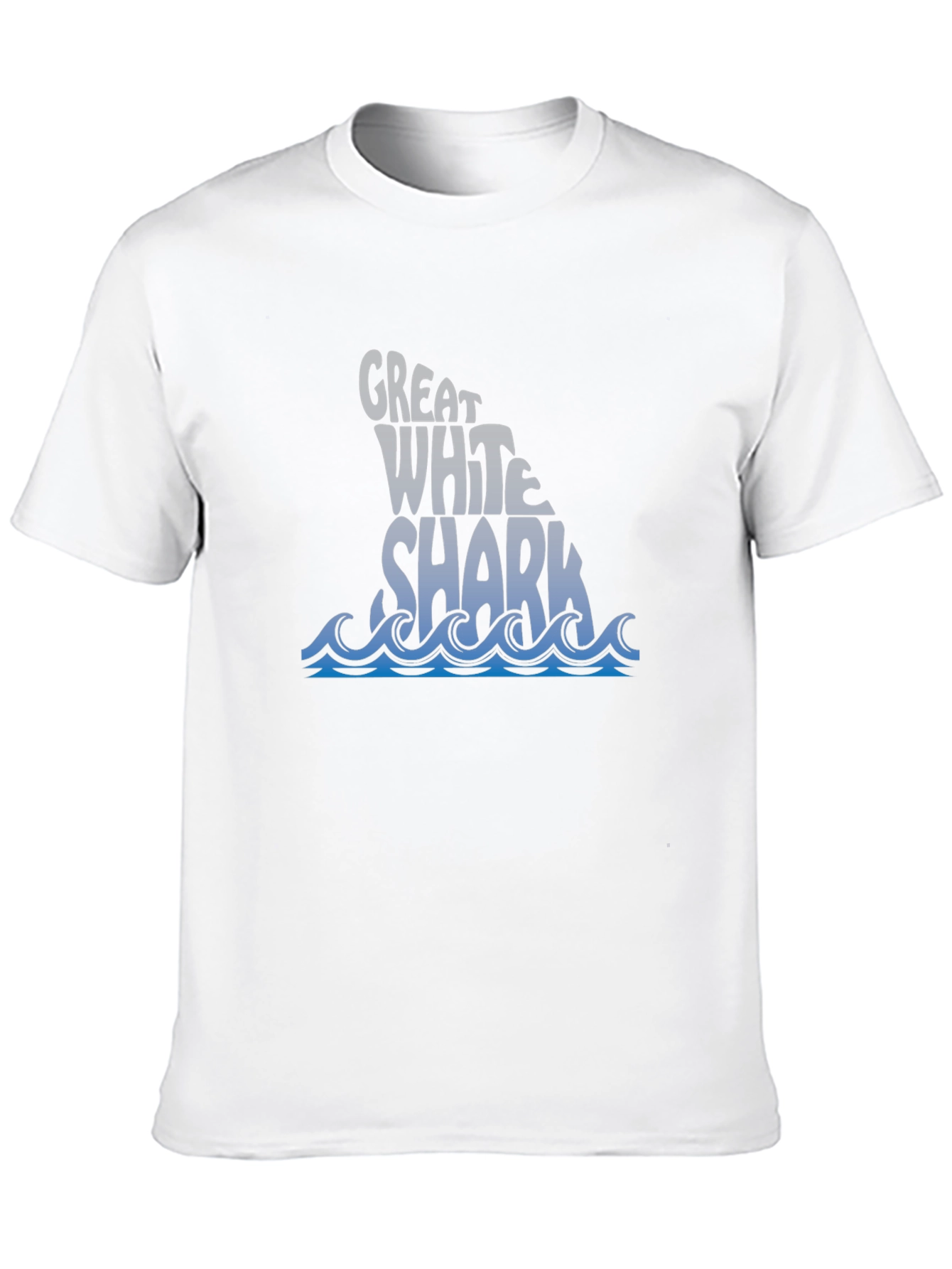 Great White Shark Graphic Tee - Ocean Lover T-Shirt