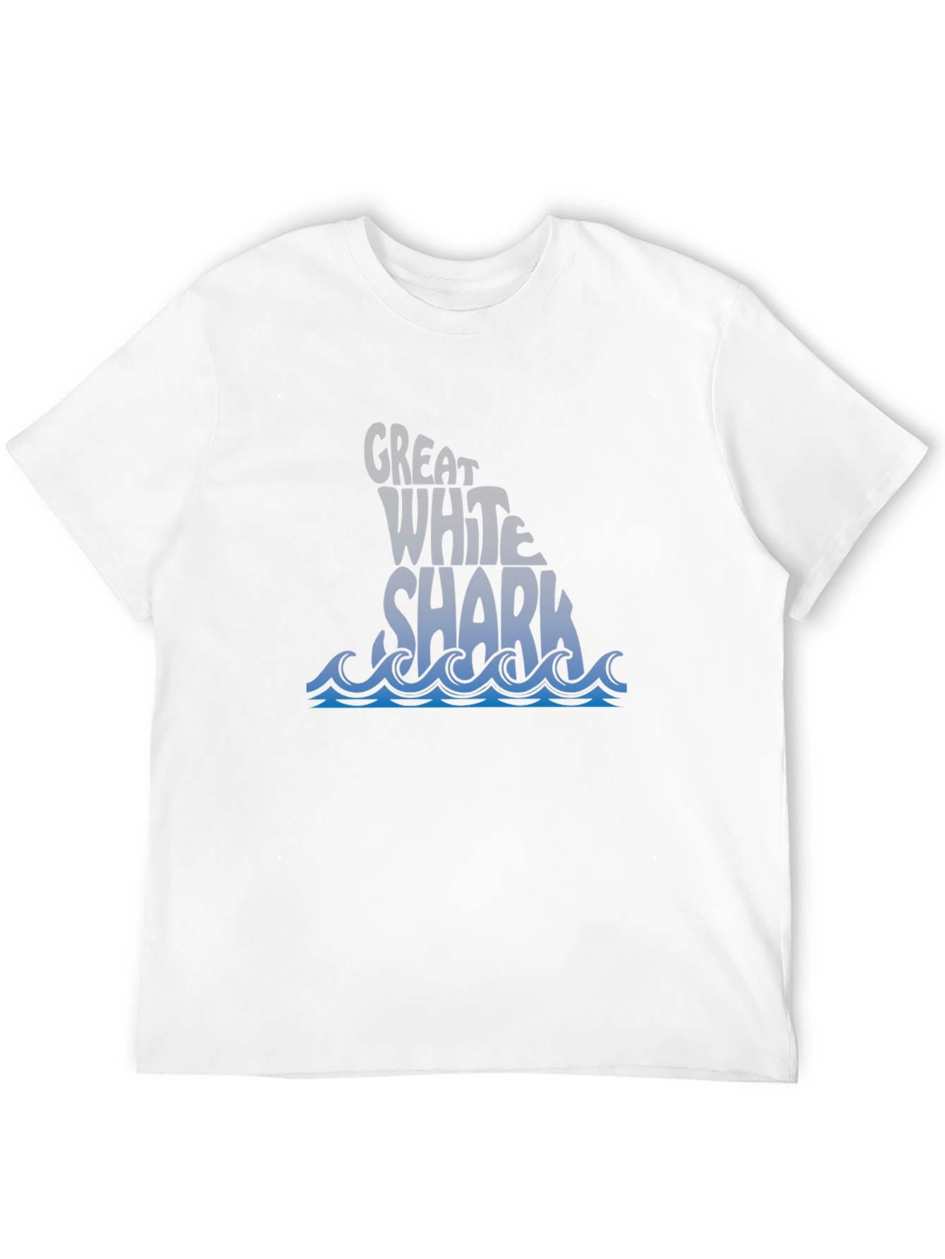 Great White Shark Graphic Tee - Ocean Lover T-Shirt