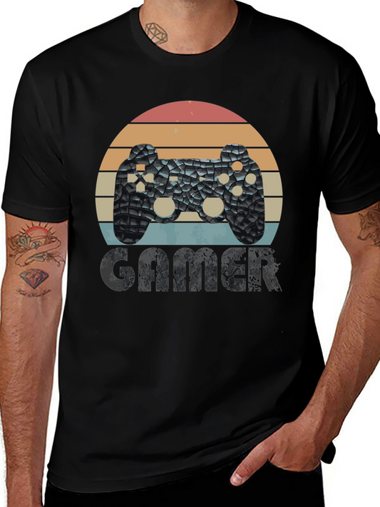 Retro Gamer T-Shirt - Vintage Controller Design
