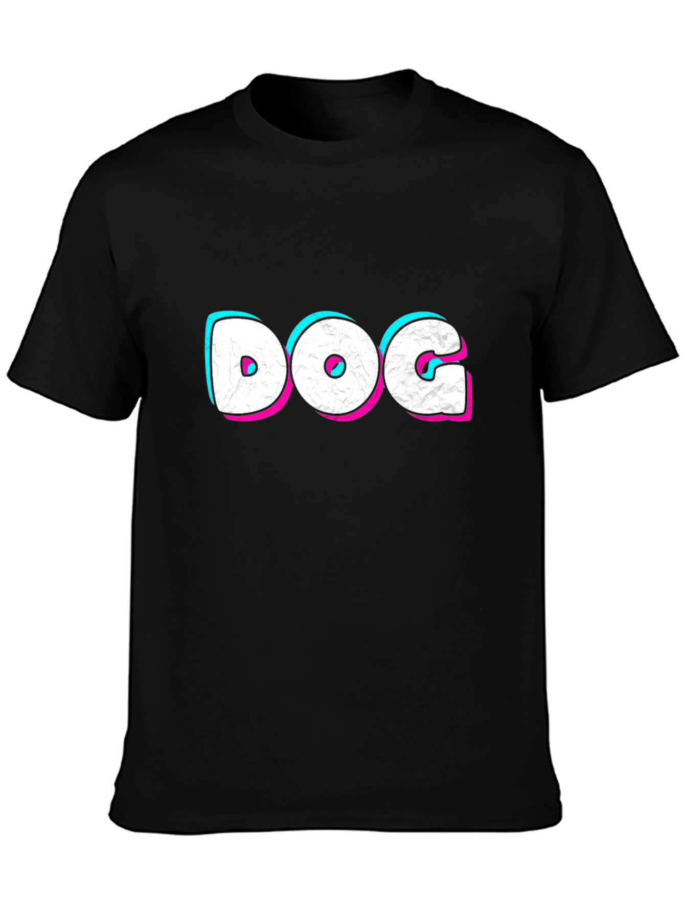 DOG Graphic Tee - Cool Casual Black T-Shirt