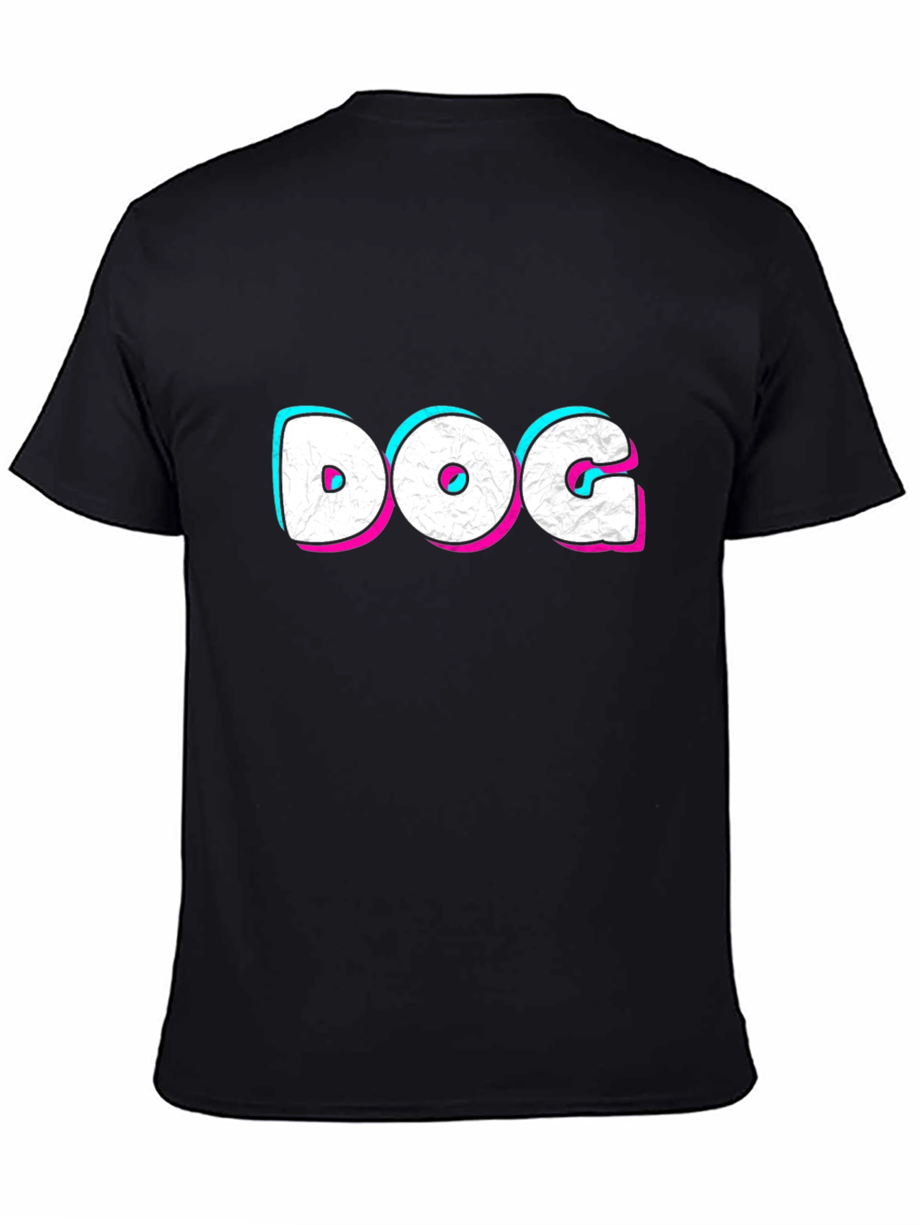 DOG Graphic Tee - Cool Casual Black T-Shirt