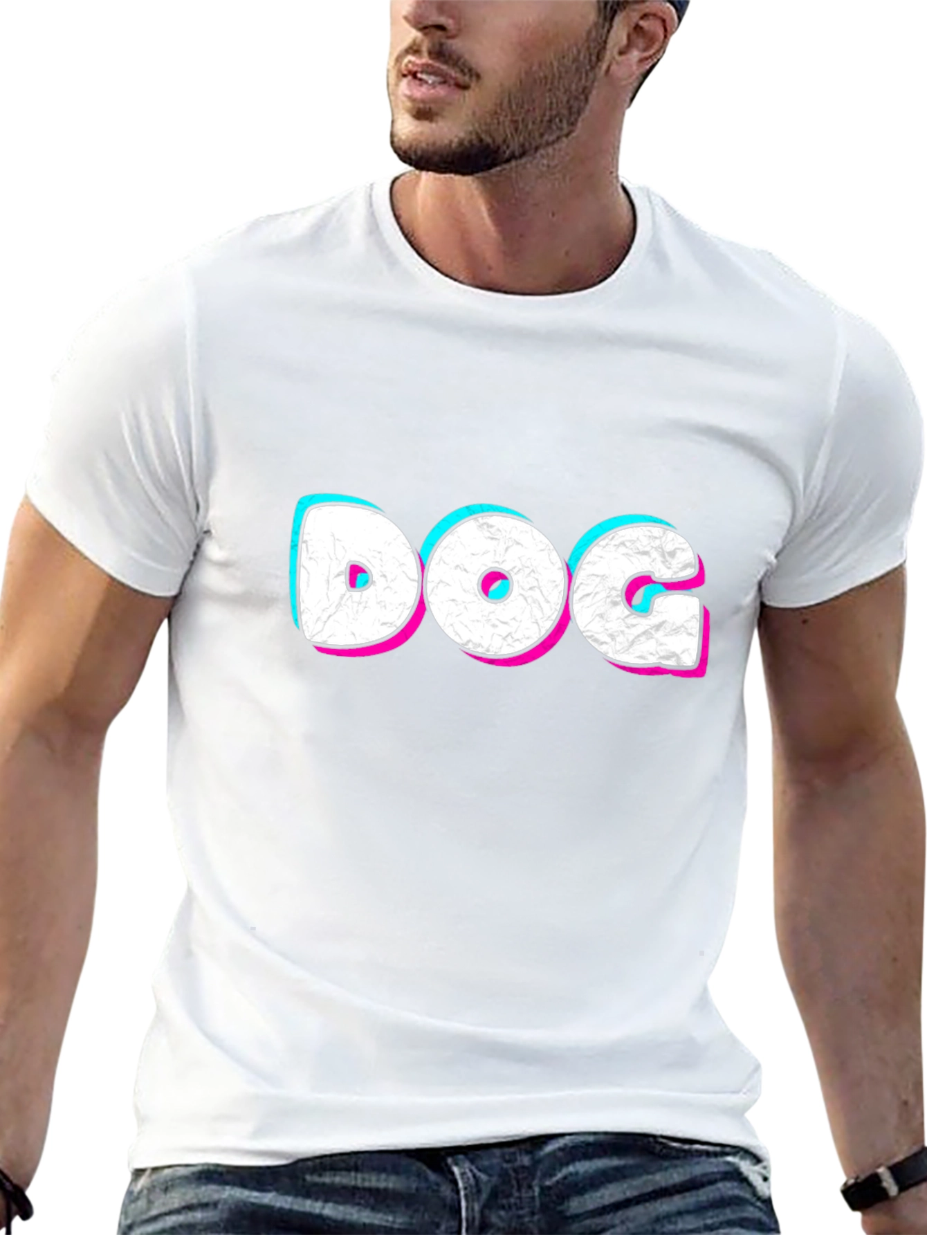 DOG Graphic Tee - Cool Casual Black T-Shirt