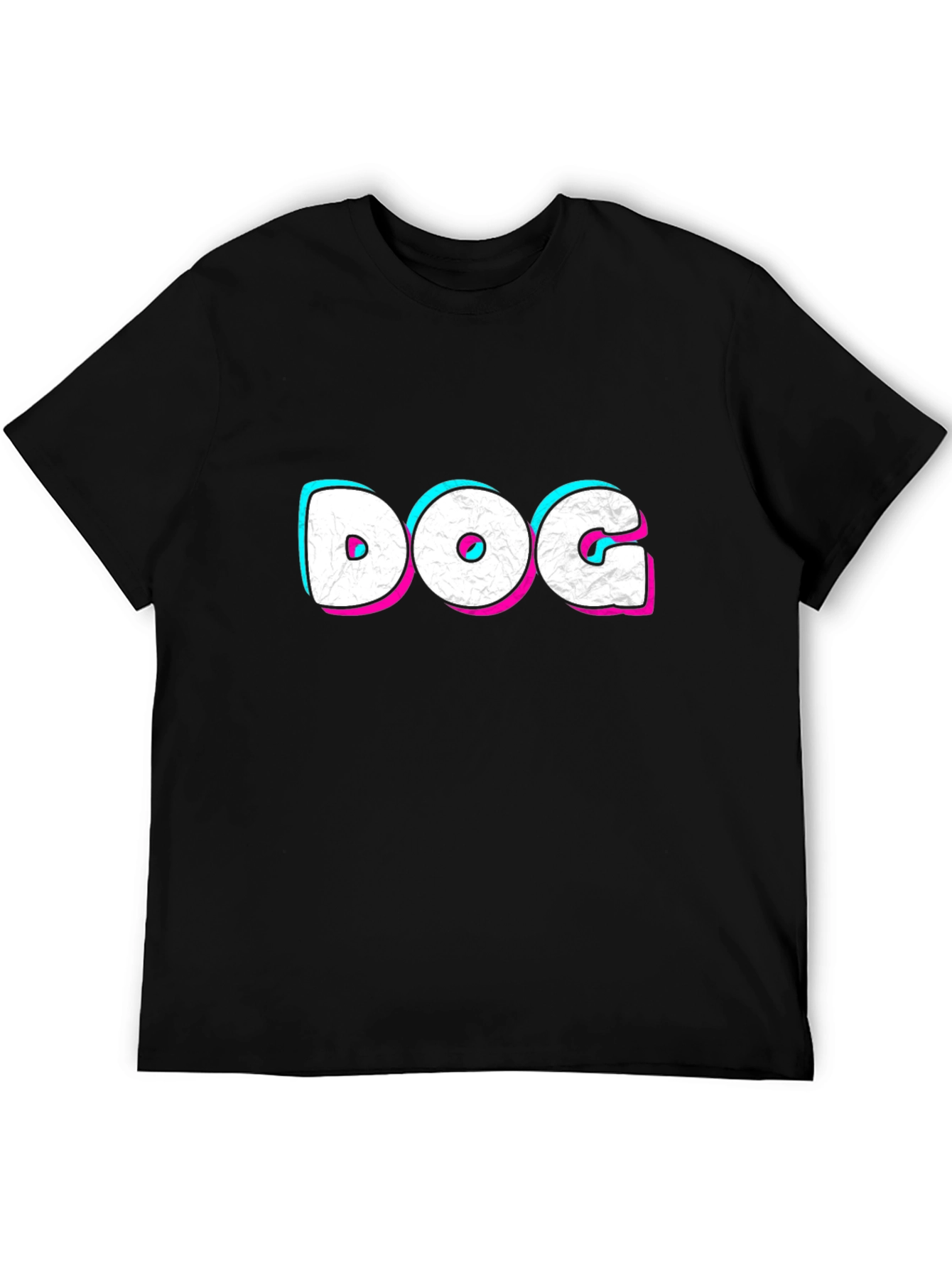 DOG Graphic Tee - Cool Casual Black T-Shirt