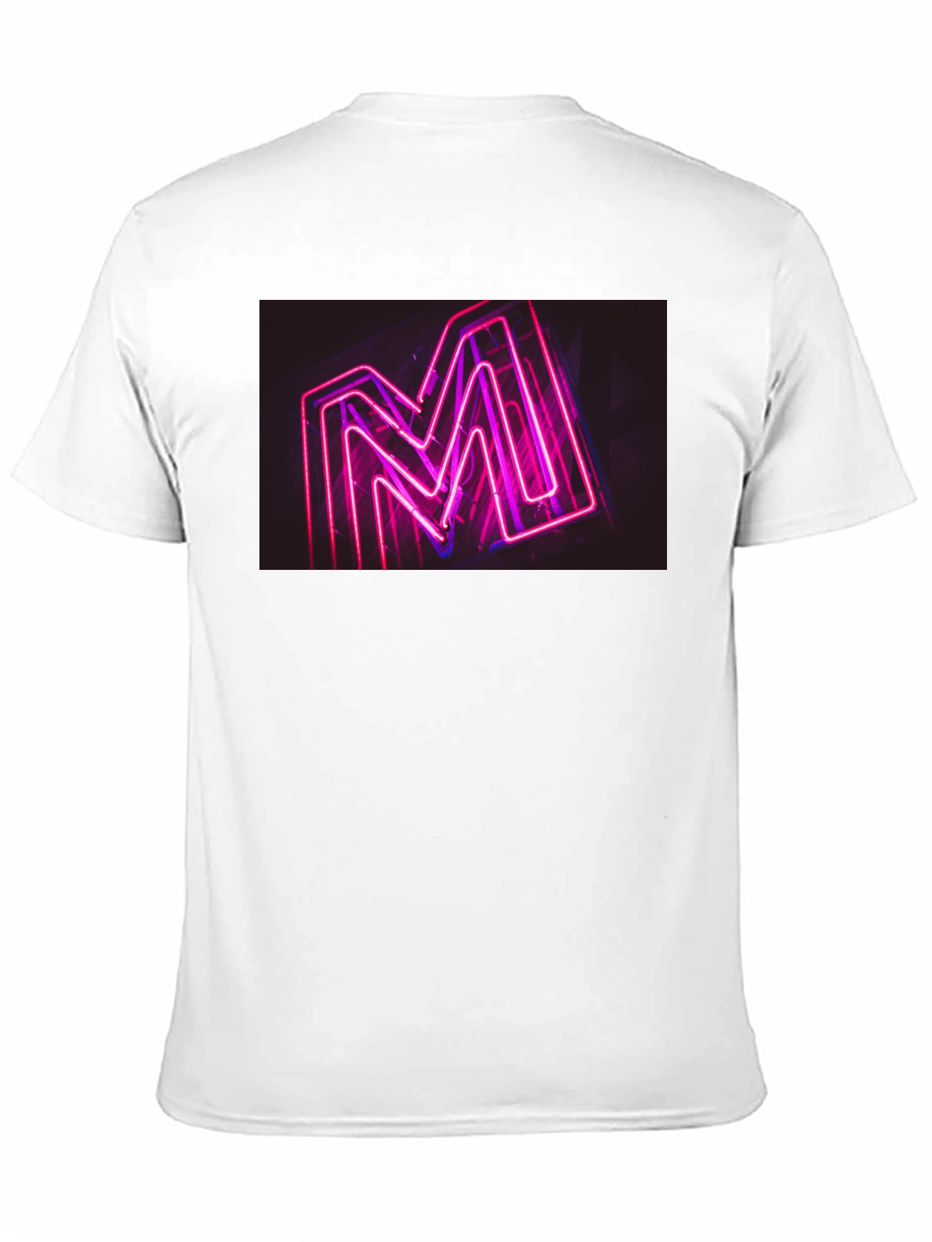 Neon M Graphic Black T-Shirt