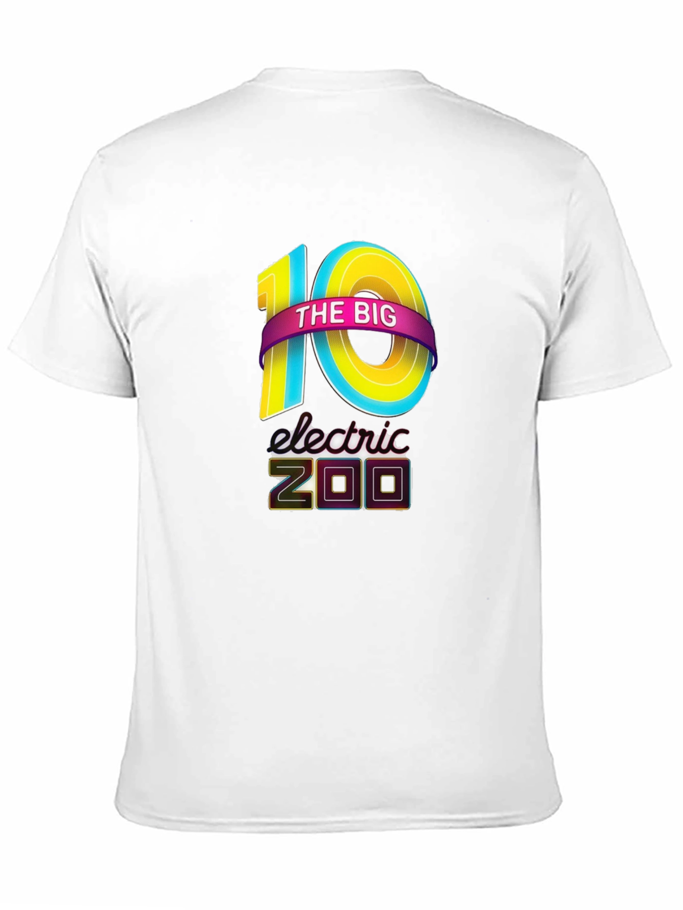 Electric Zoo 10th Anniversary Black T-Shirt