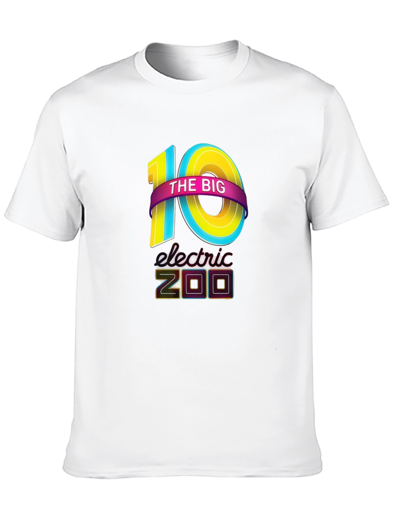 Electric Zoo 10th Anniversary Black T-Shirt