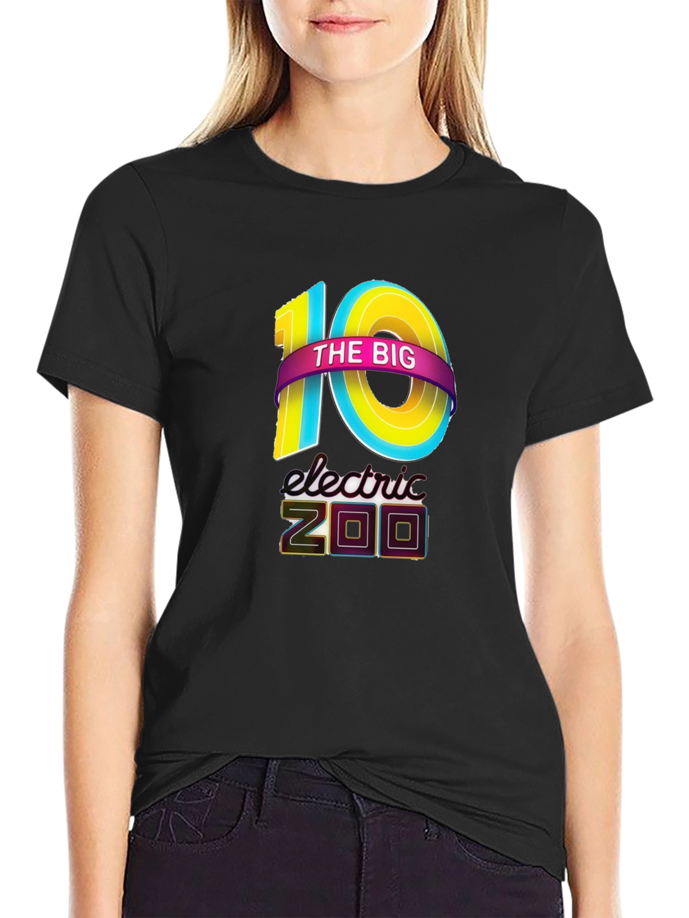 Electric Zoo 10th Anniversary Black T-Shirt