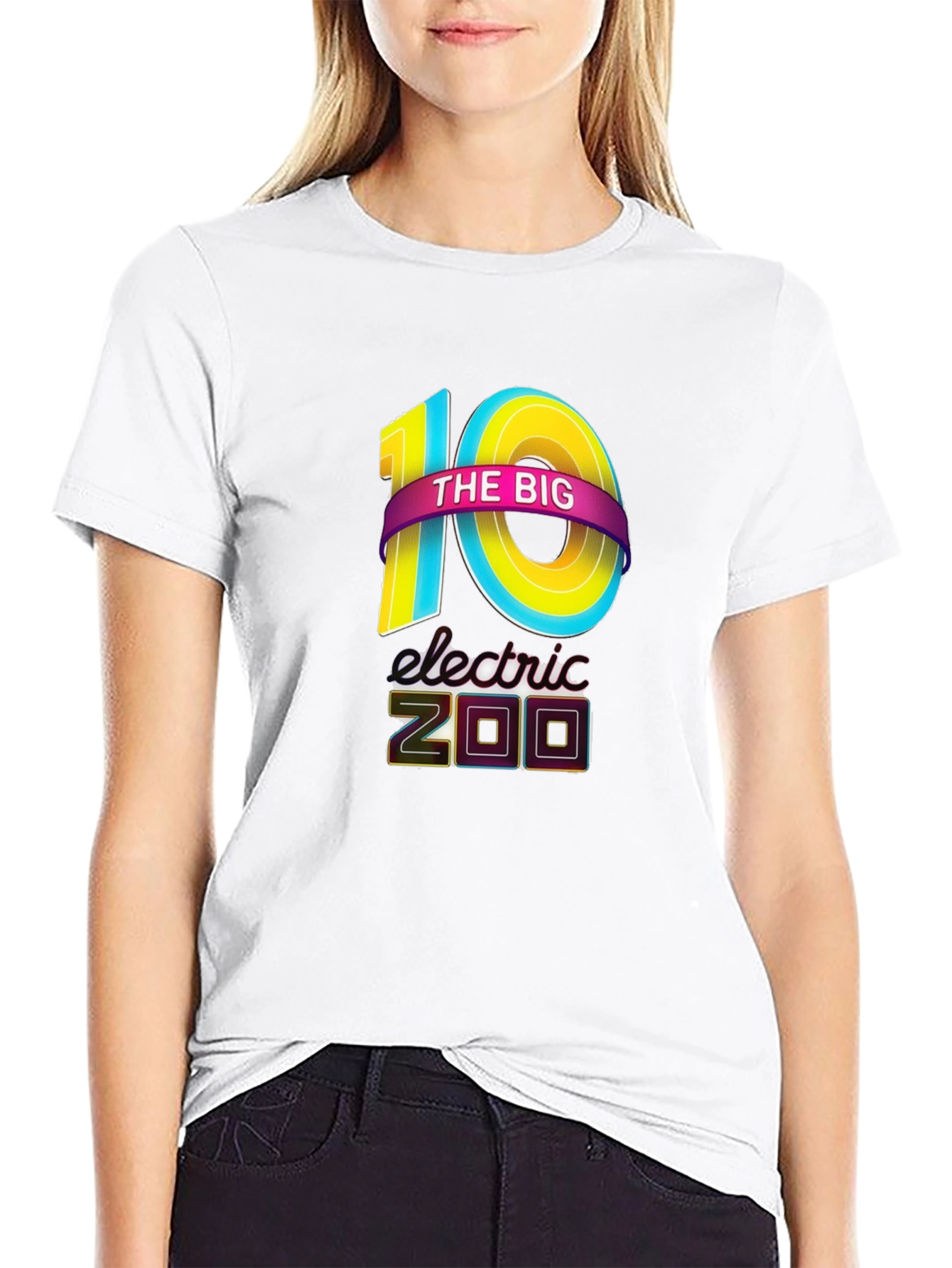 Electric Zoo 10th Anniversary Black T-Shirt