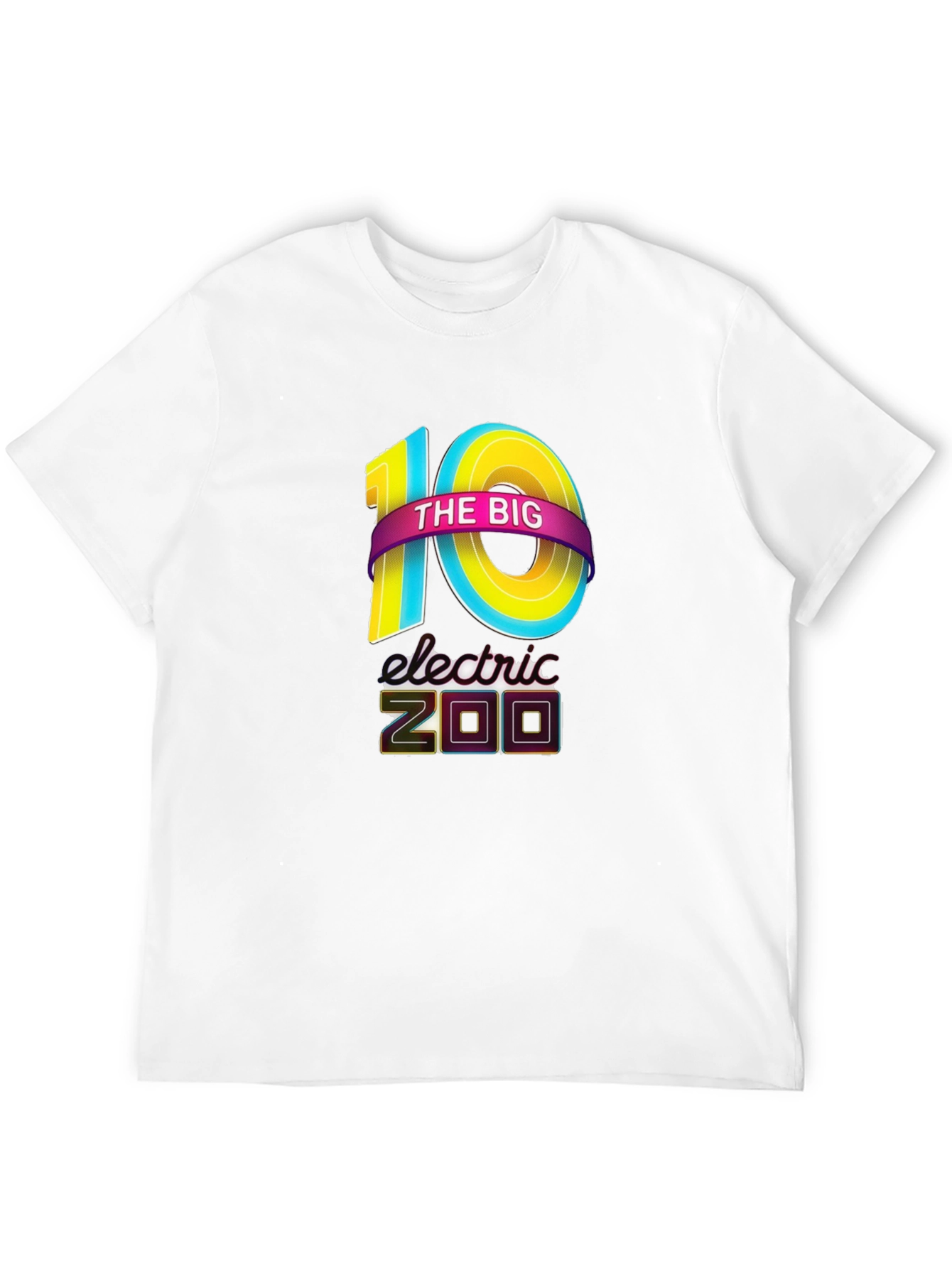 Electric Zoo 10th Anniversary Black T-Shirt