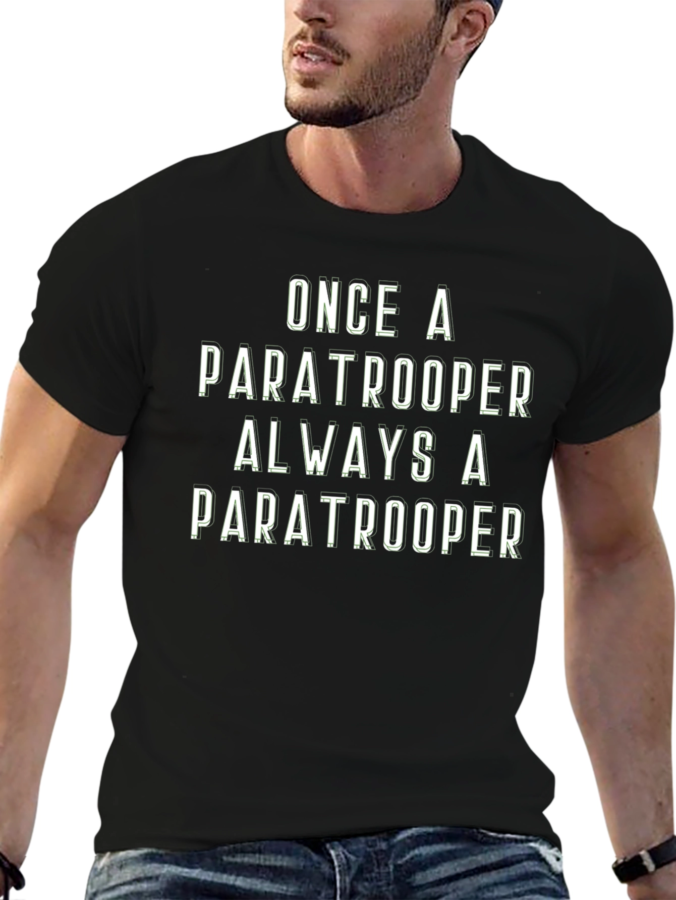 Once a Paratrooper Always a Paratrooper T-Shirt