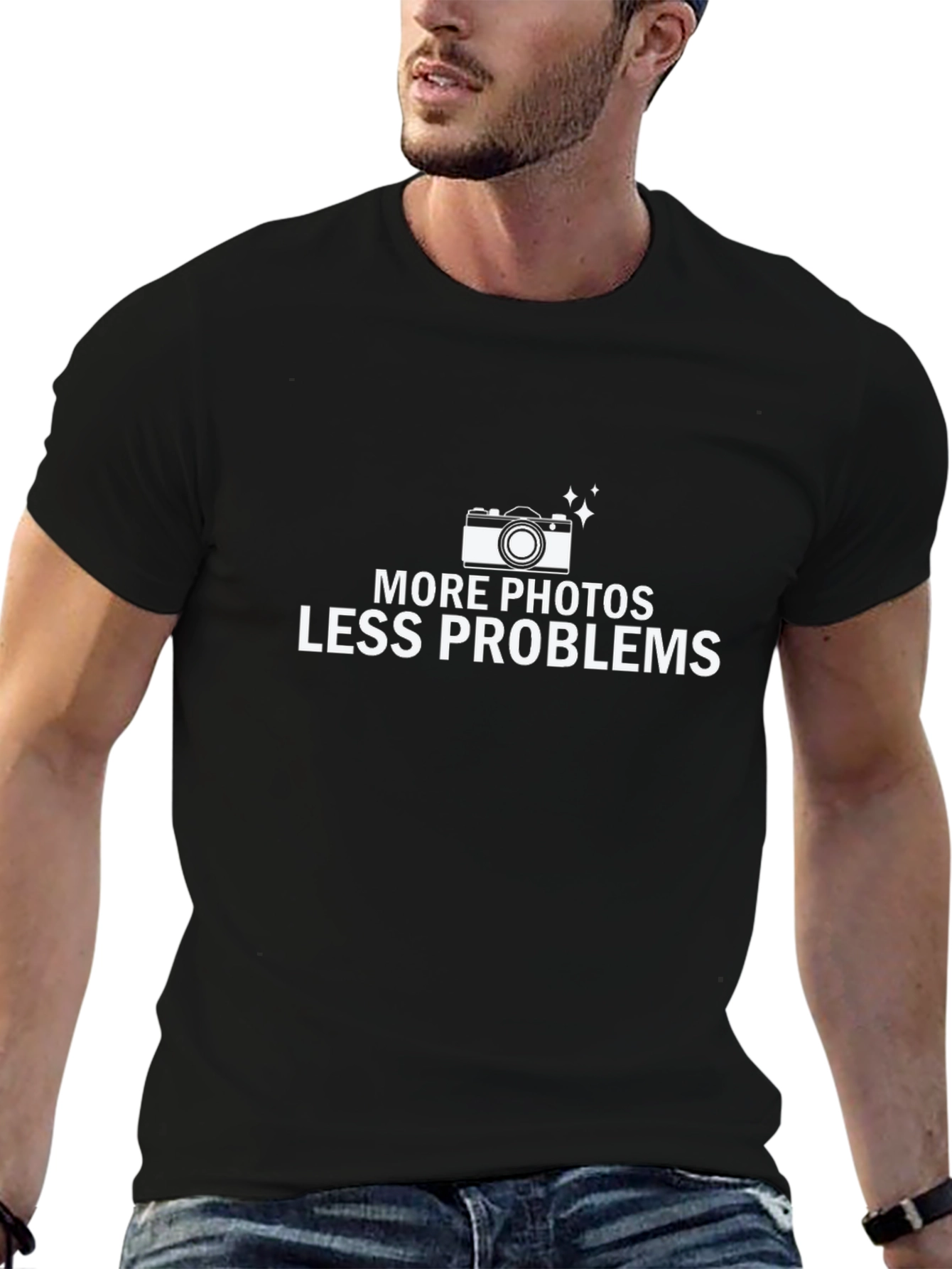 More Photos Less Problems T-Shirt