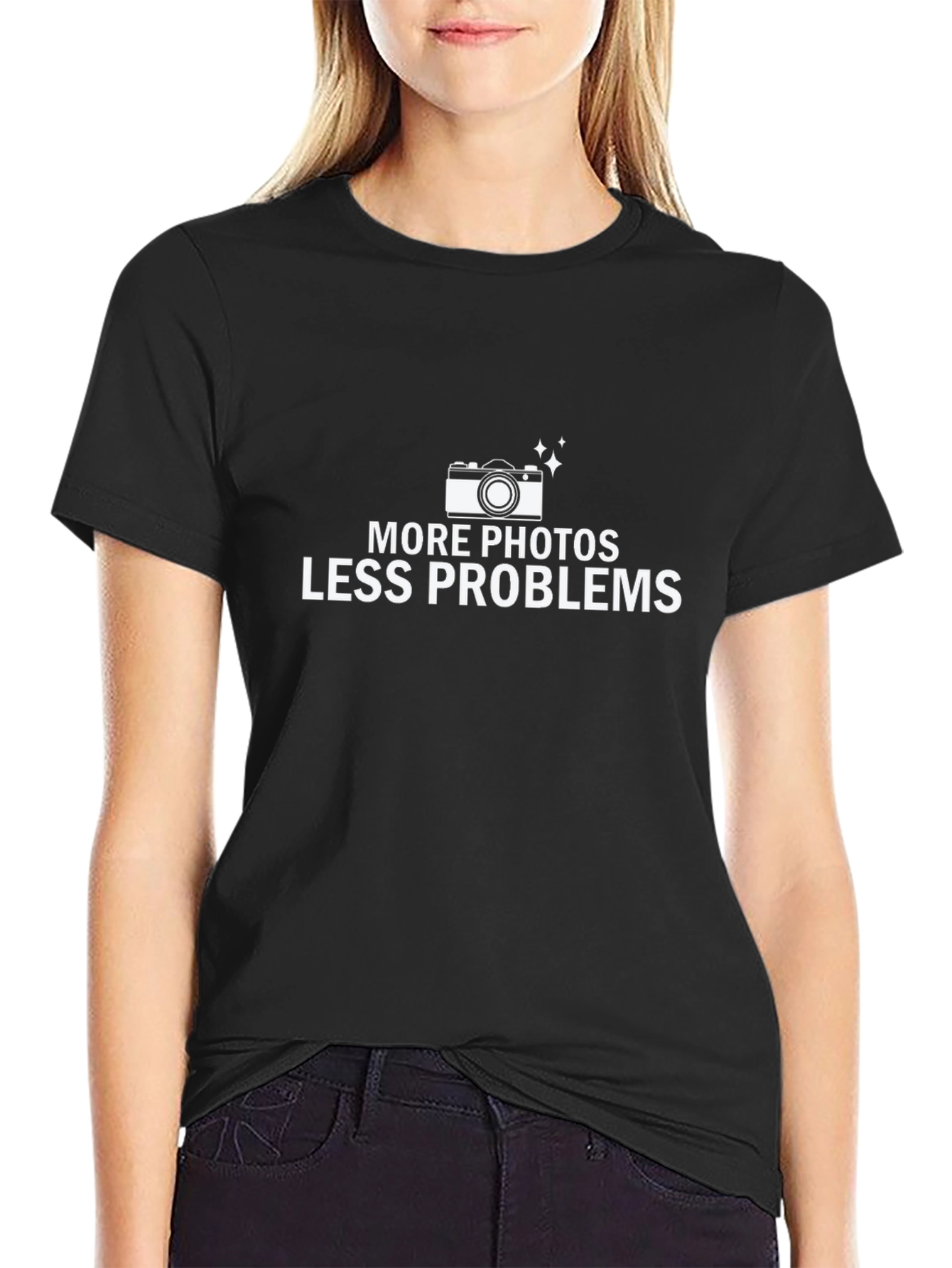 More Photos Less Problems T-Shirt