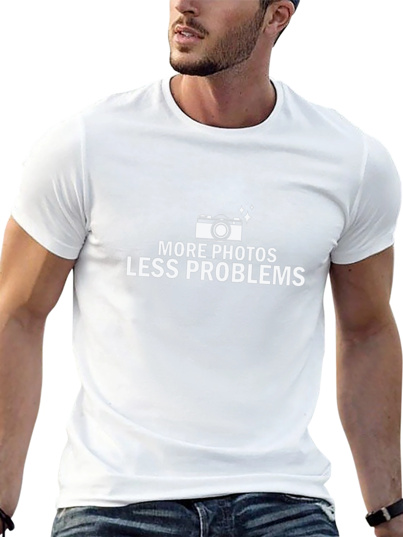 More Photos Less Problems T-Shirt