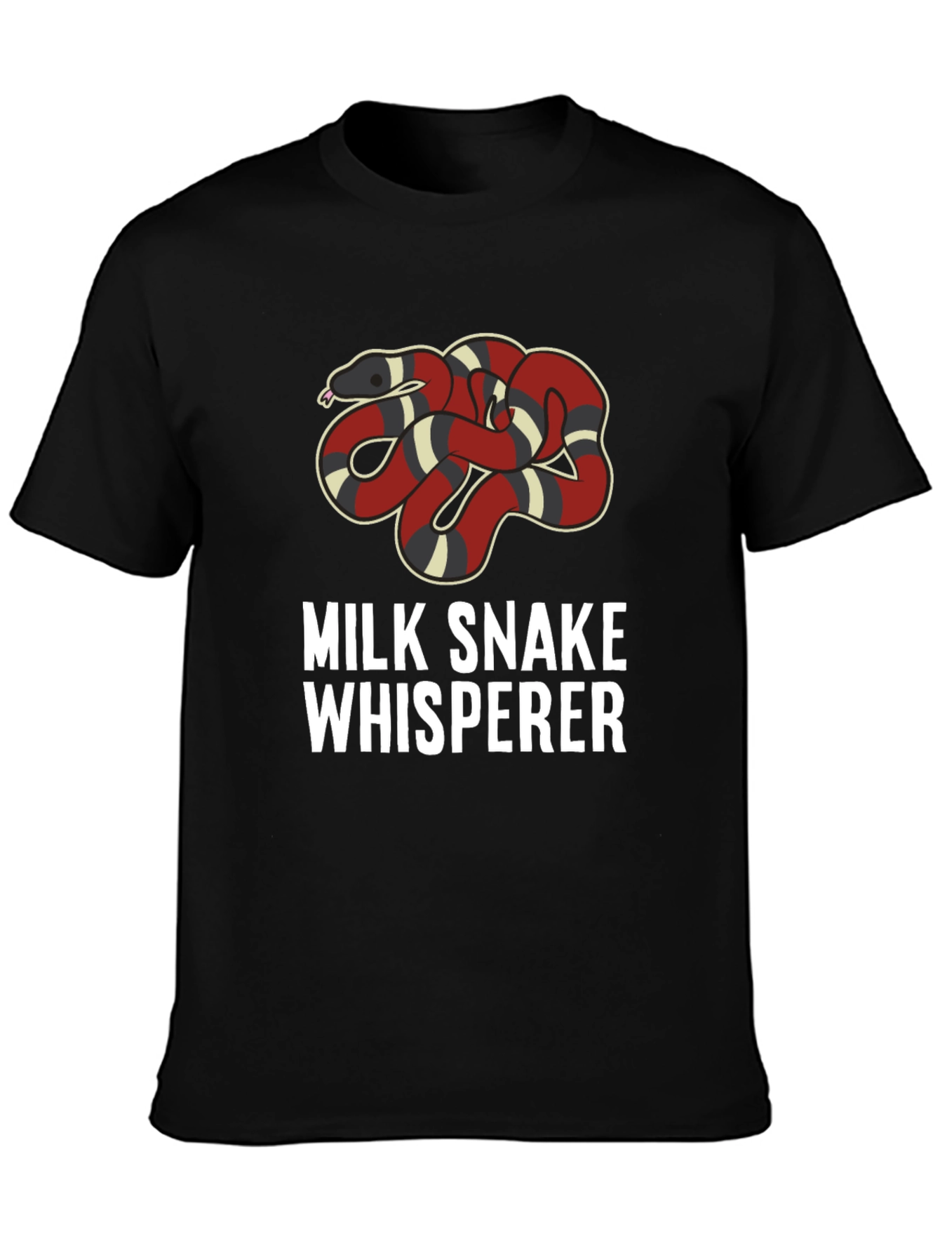 Milk Snake Whisperer Graphic T-Shirt