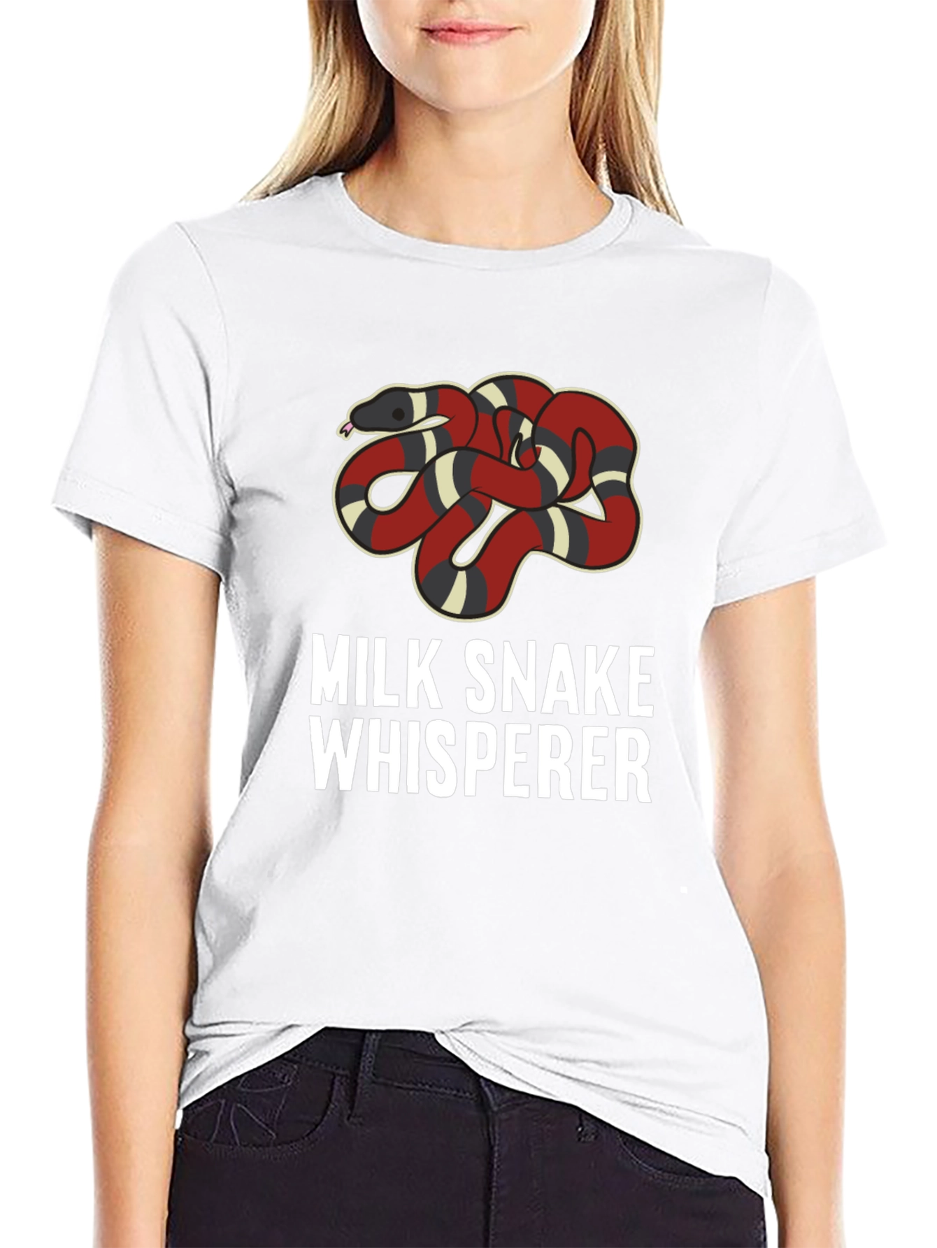 Milk Snake Whisperer Graphic T-Shirt