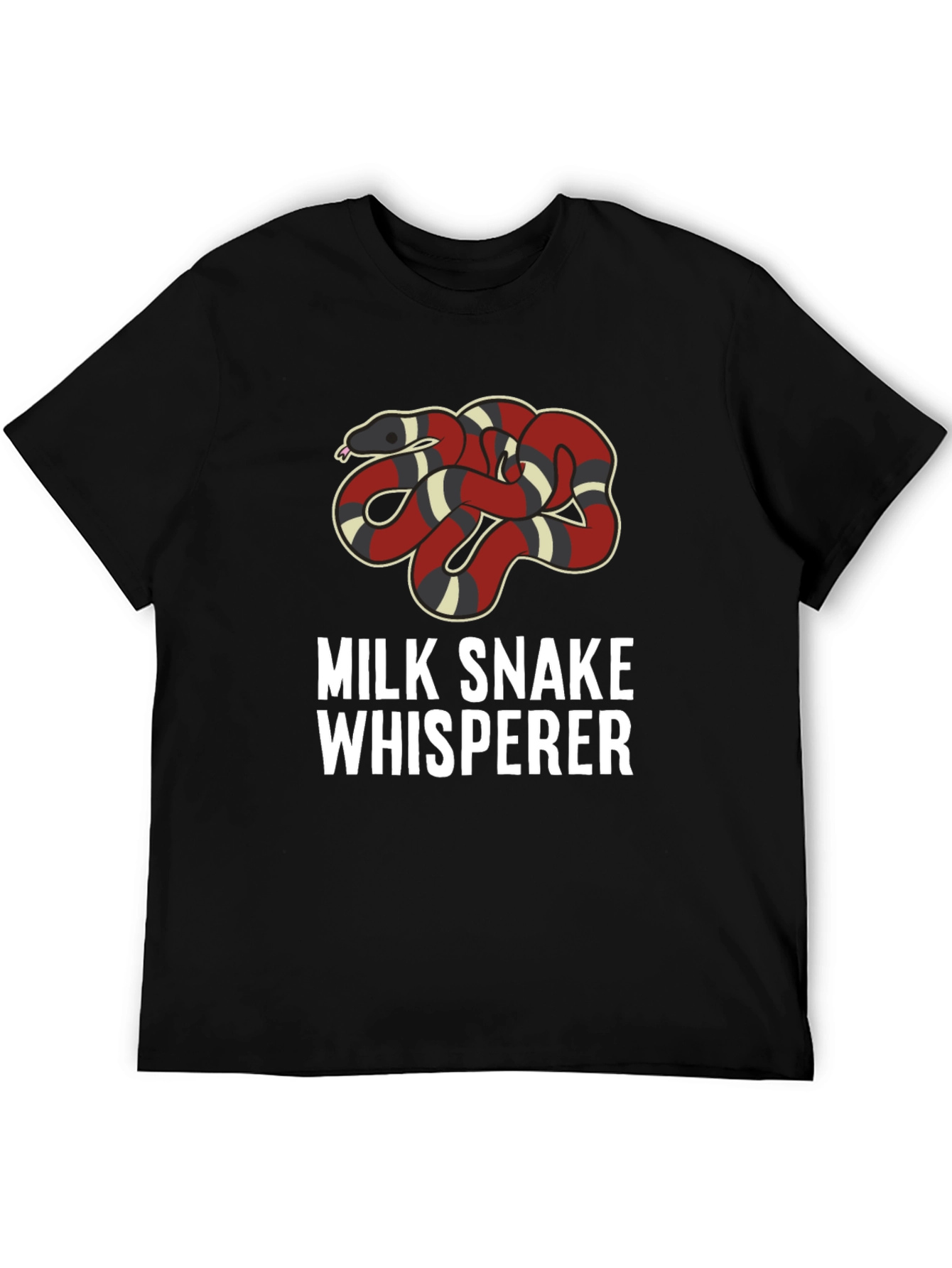 Milk Snake Whisperer Graphic T-Shirt