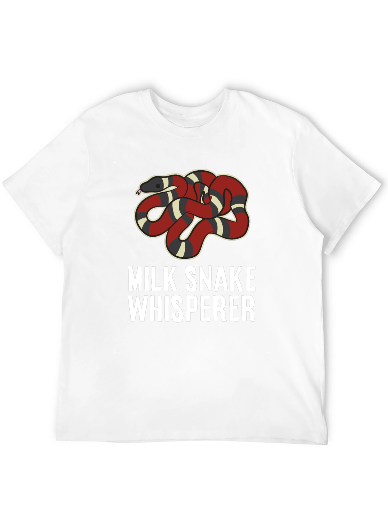 Milk Snake Whisperer Graphic T-Shirt